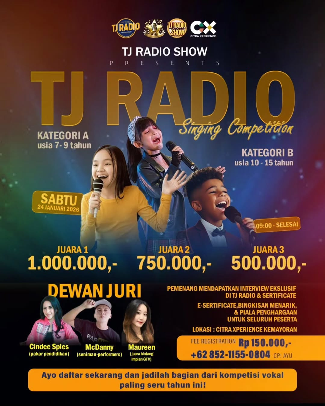 TJ RADIO SINGING COMPETITION - Poster 2