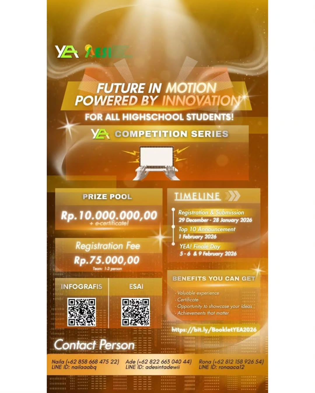 Essay & Infographic Competition - Poster 2