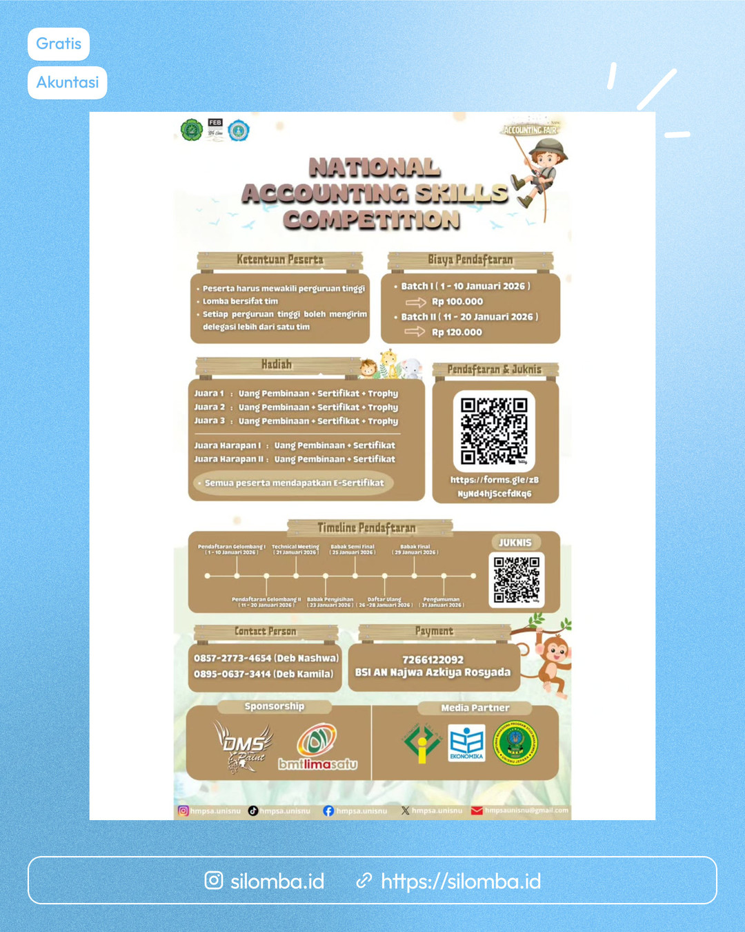 National Accounting Skills Competition - Poster 1