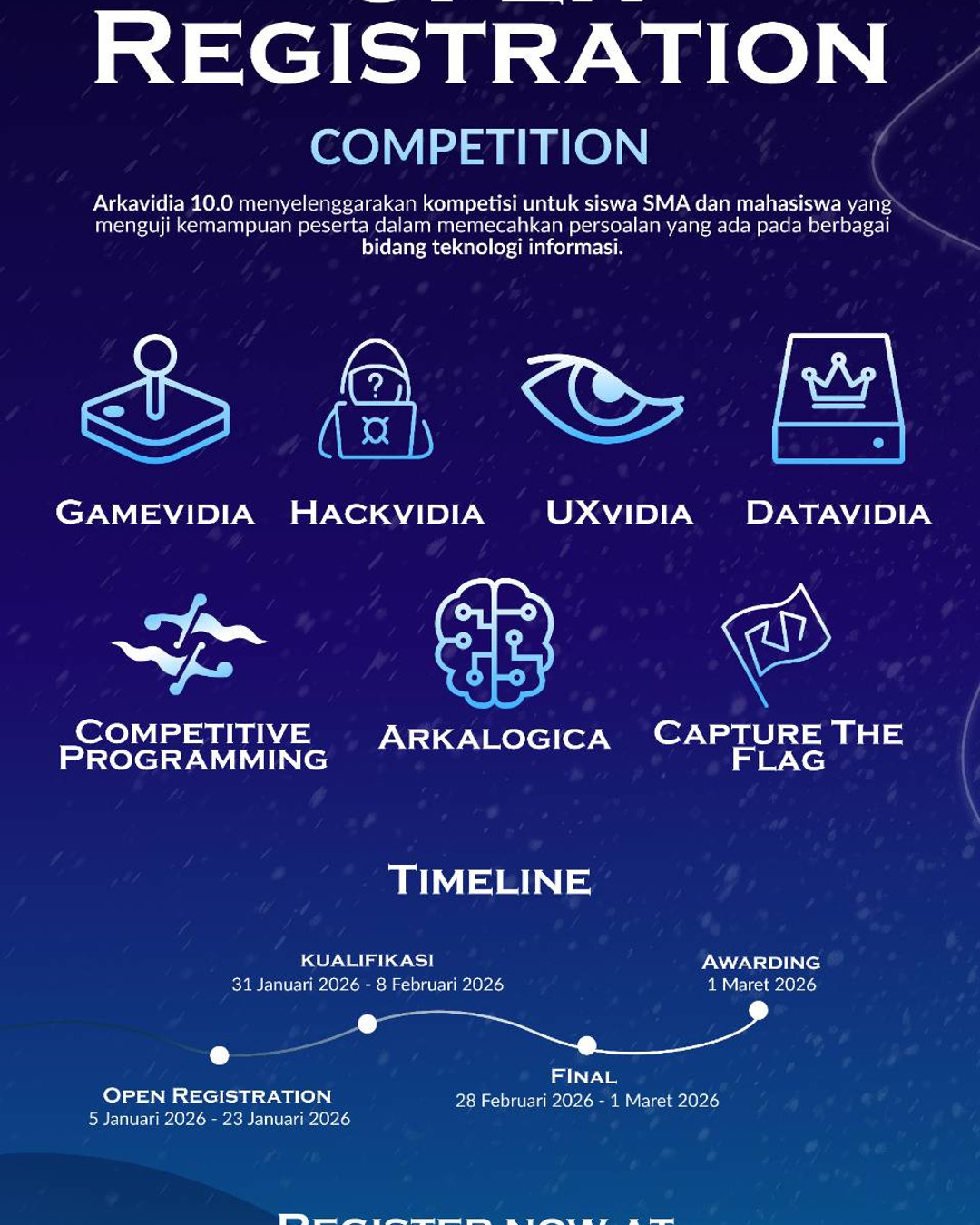 Arkavidia 10.0 - Poster 2