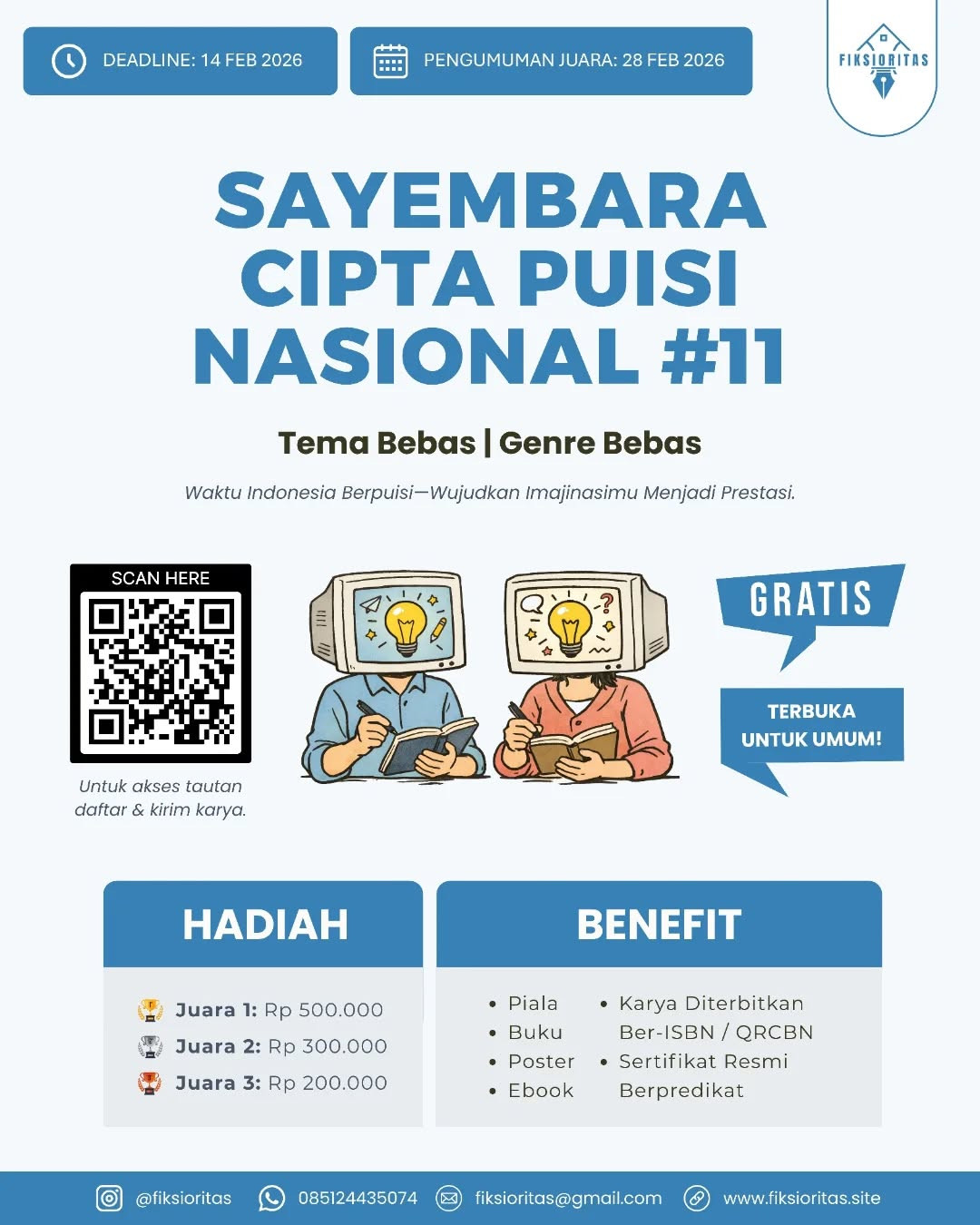 SAYEMBARA CIPTA PUISI NASIONAL - Poster 2