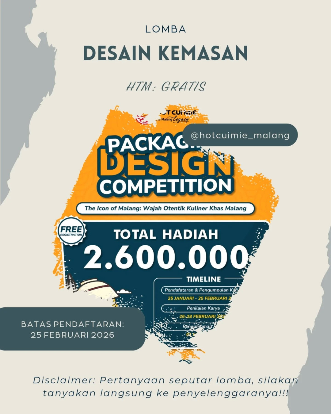 PACKAGING DESIGN COMPETITION - Poster 2