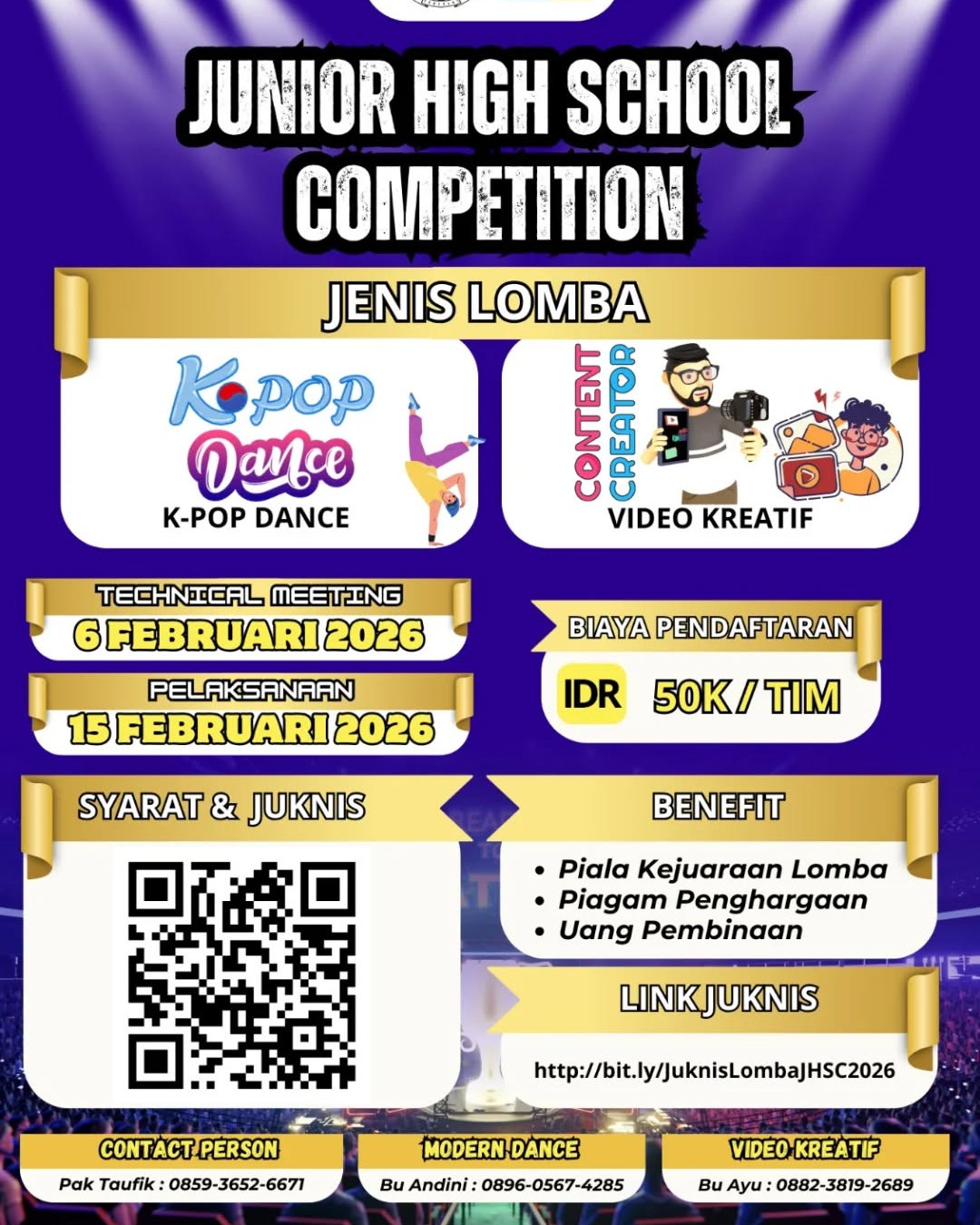 Junior High School Competition 2026 - Poster 2