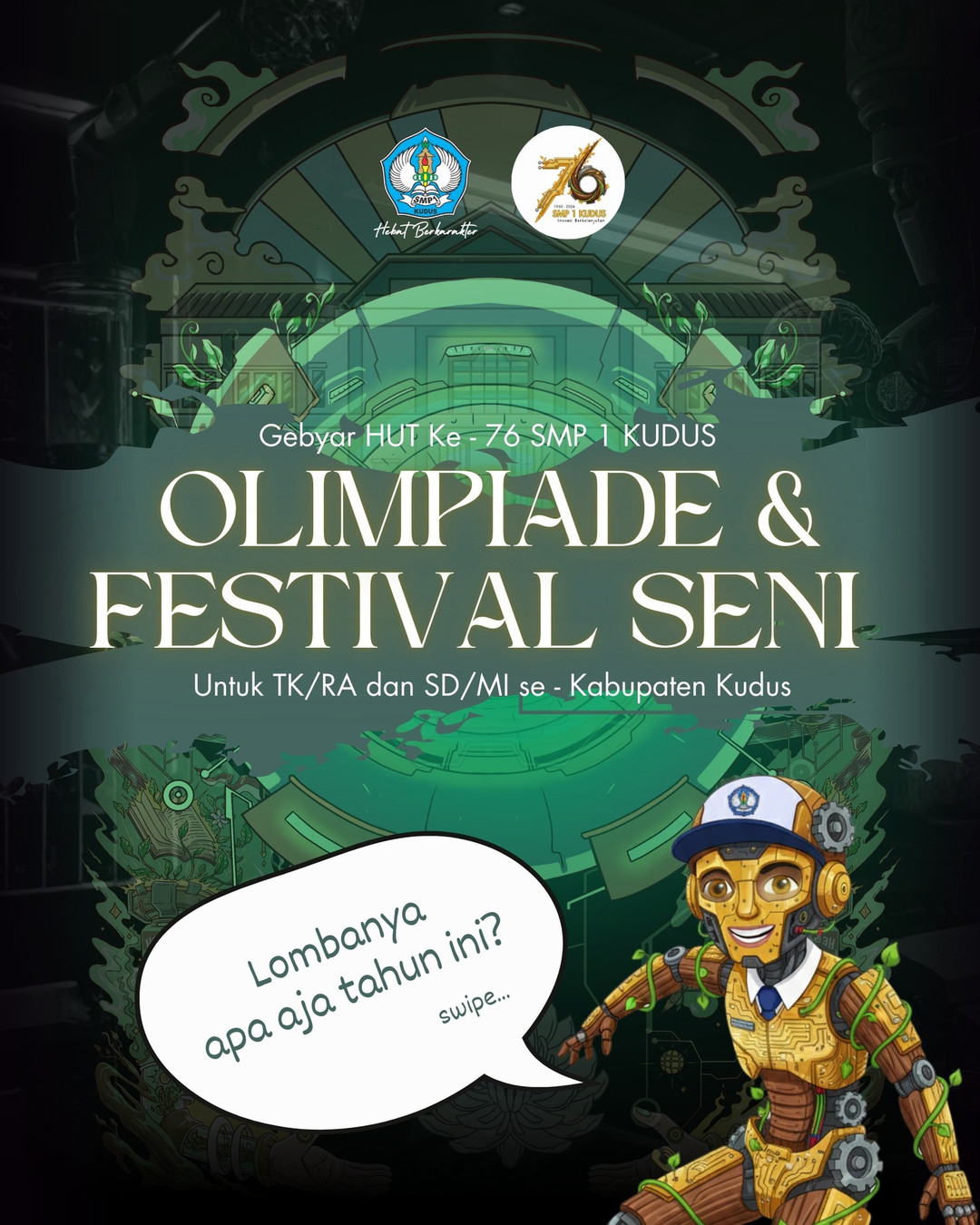 Olimpiade & Festival Seni - Poster 2