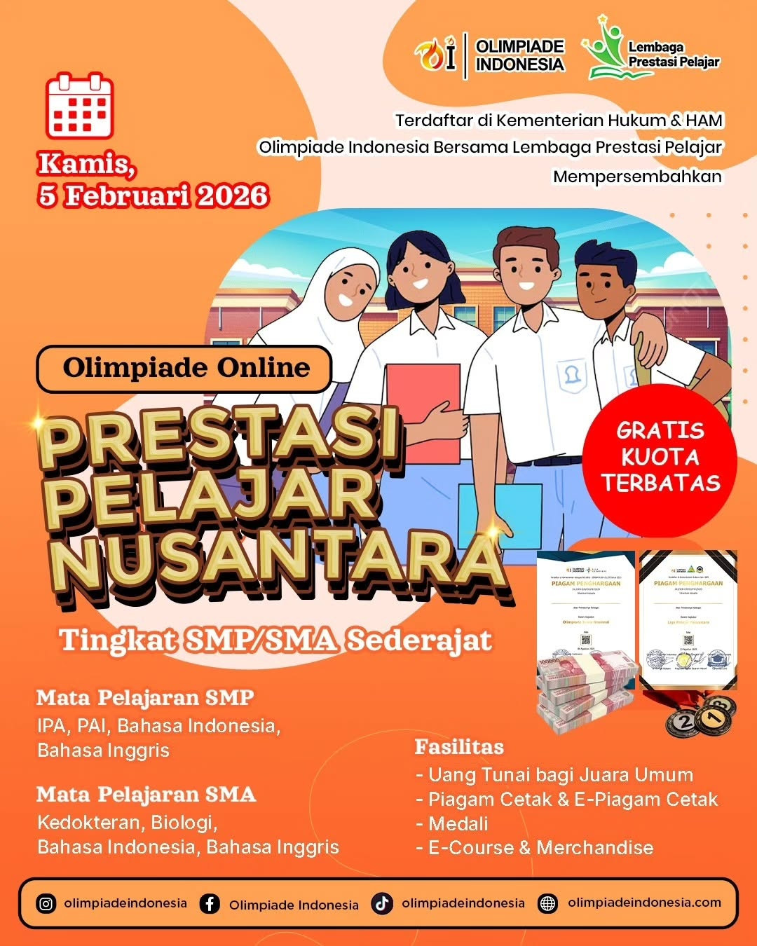 Oimpiade Indonesia - Poster 2