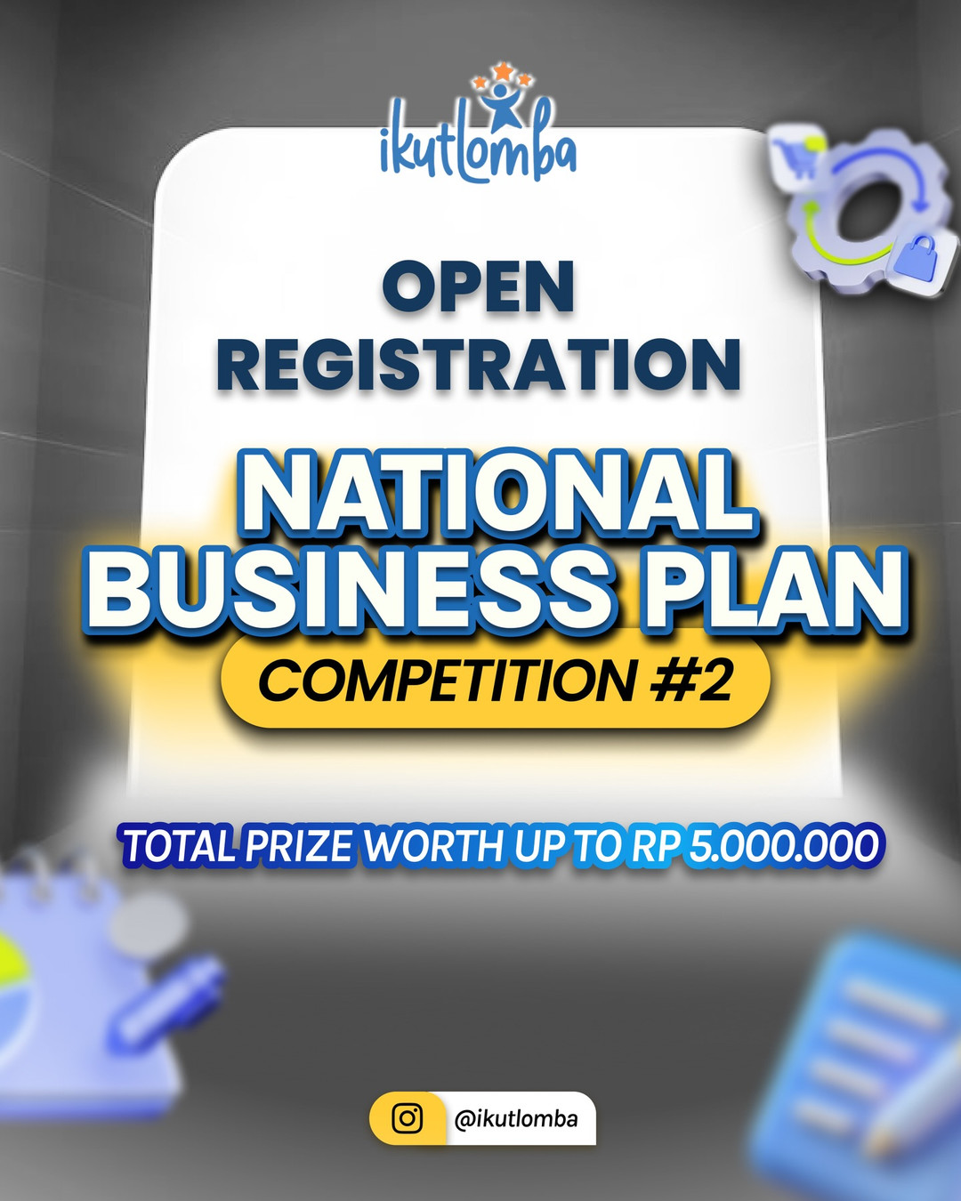 NATIONAL BUSINESS PLAN COMPETITION #2 - Poster 2