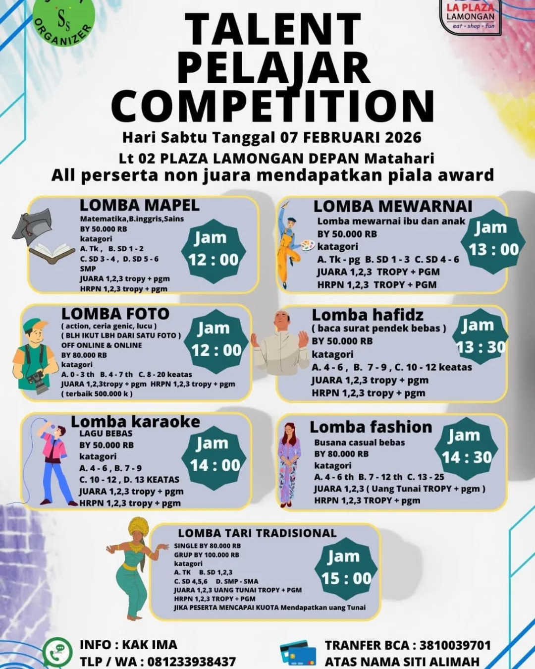 TALENT PELAJAR COMPETITION - Poster 2
