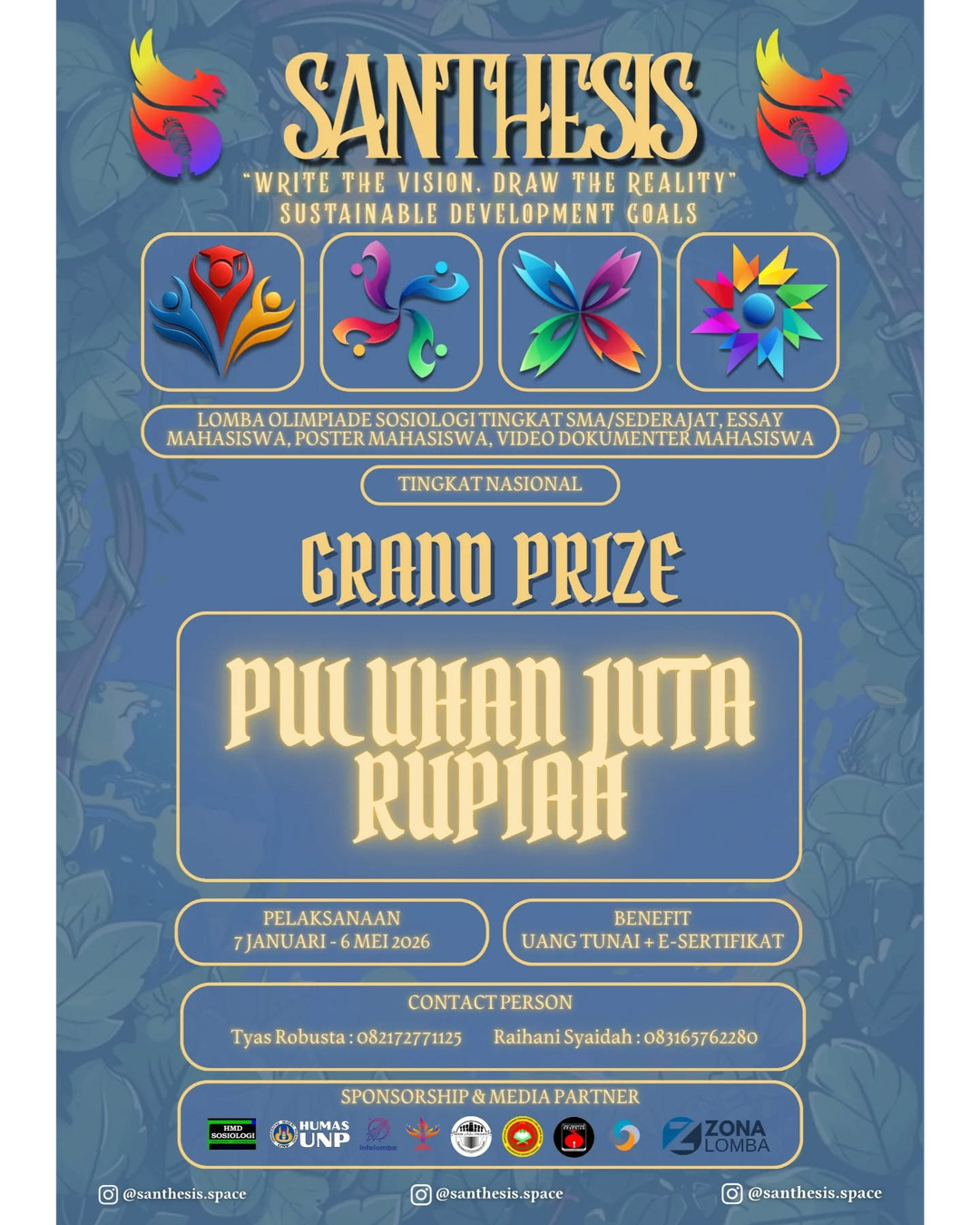 SANTIKA SYNTHESIS - Poster 2