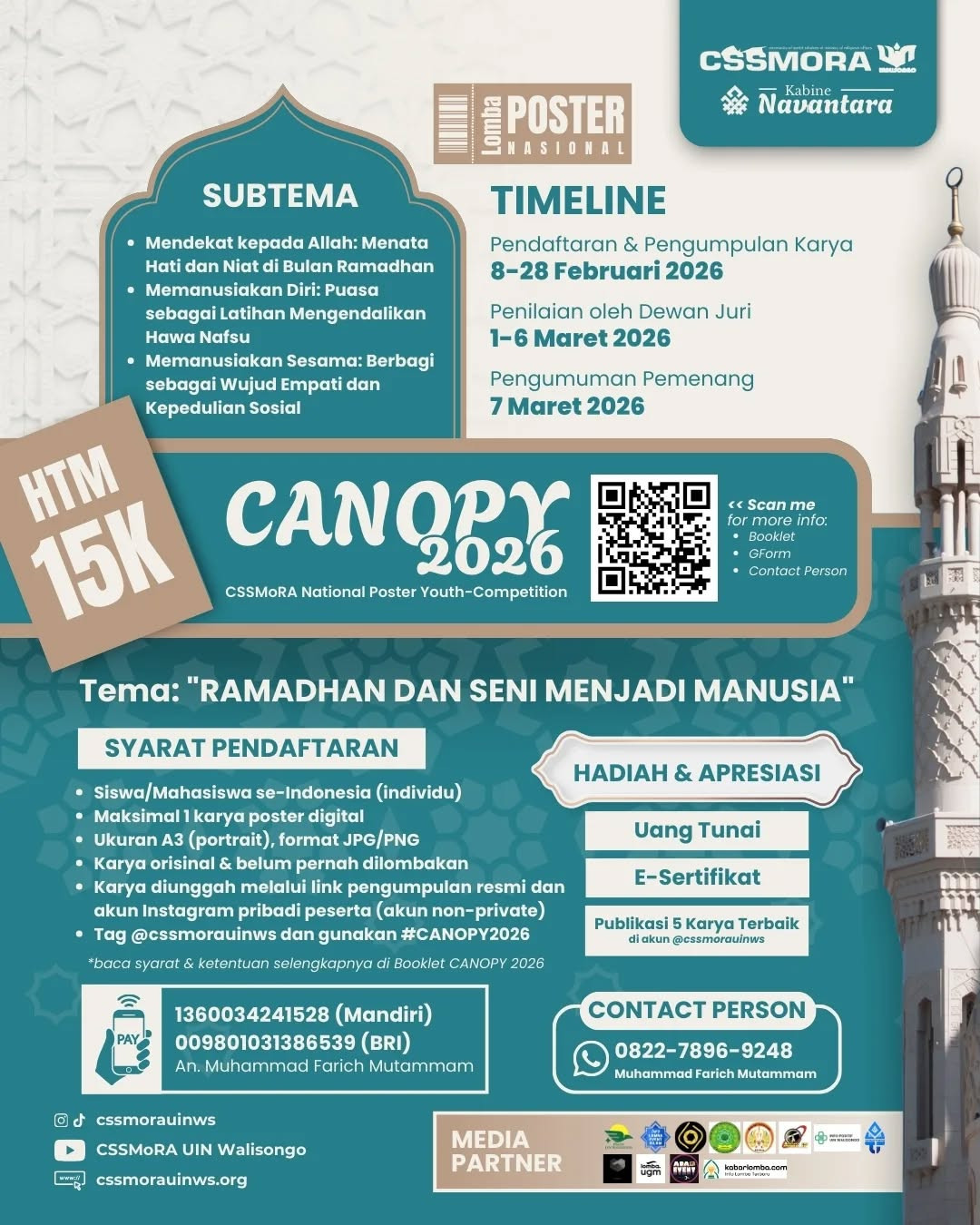 CSSMoRA National Poster Youth-Competition - Poster 2