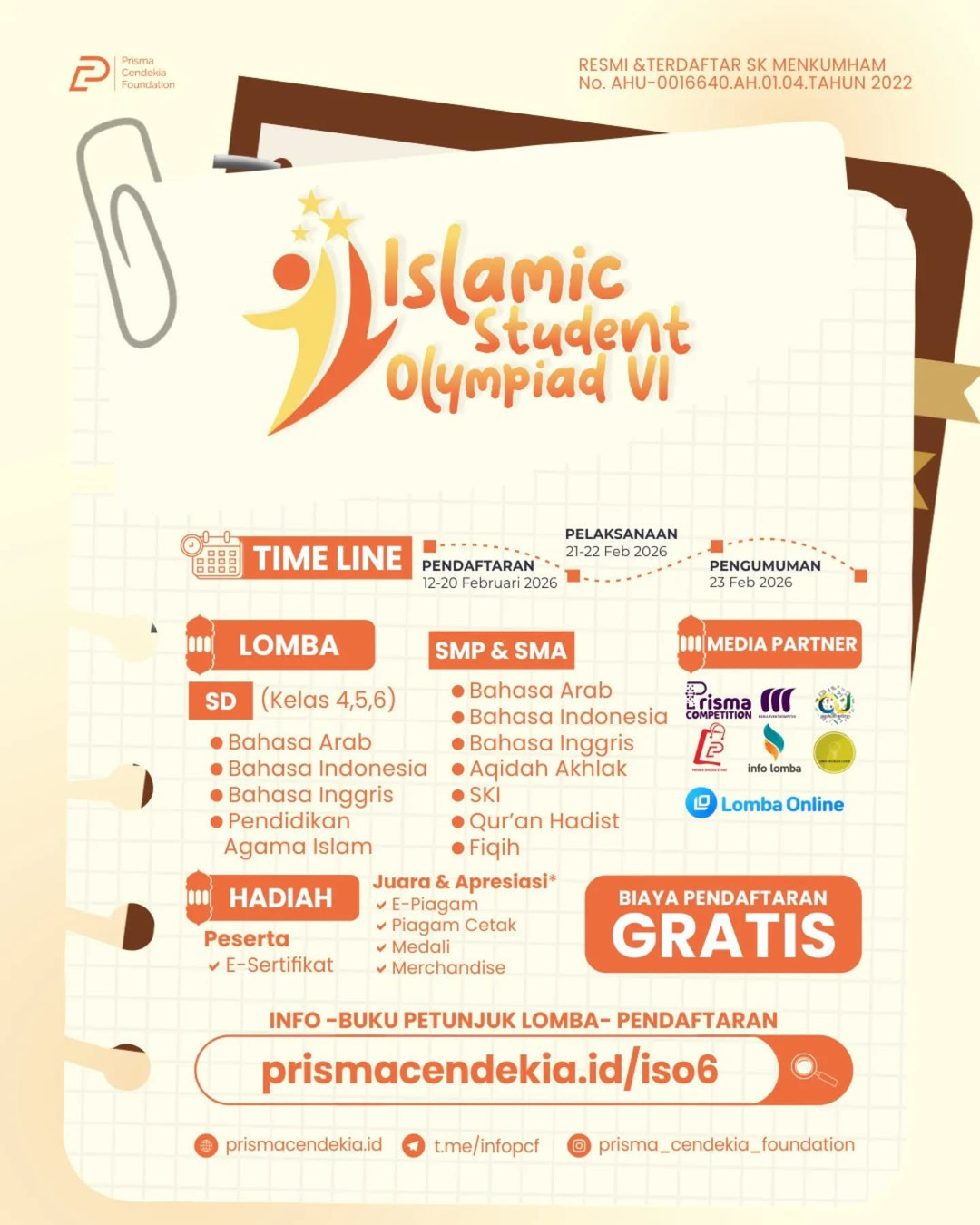 ISLAMIC STUDENT OLYMPIAD VI - Poster 2