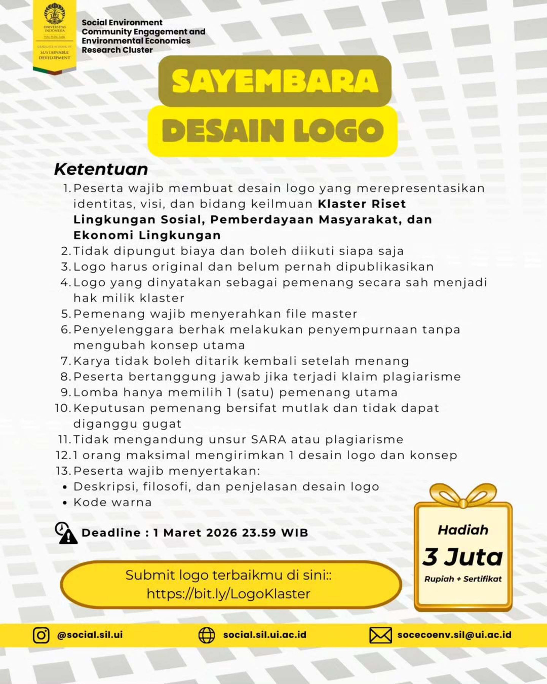 LOMBA DESAIN LOGO - Poster 2