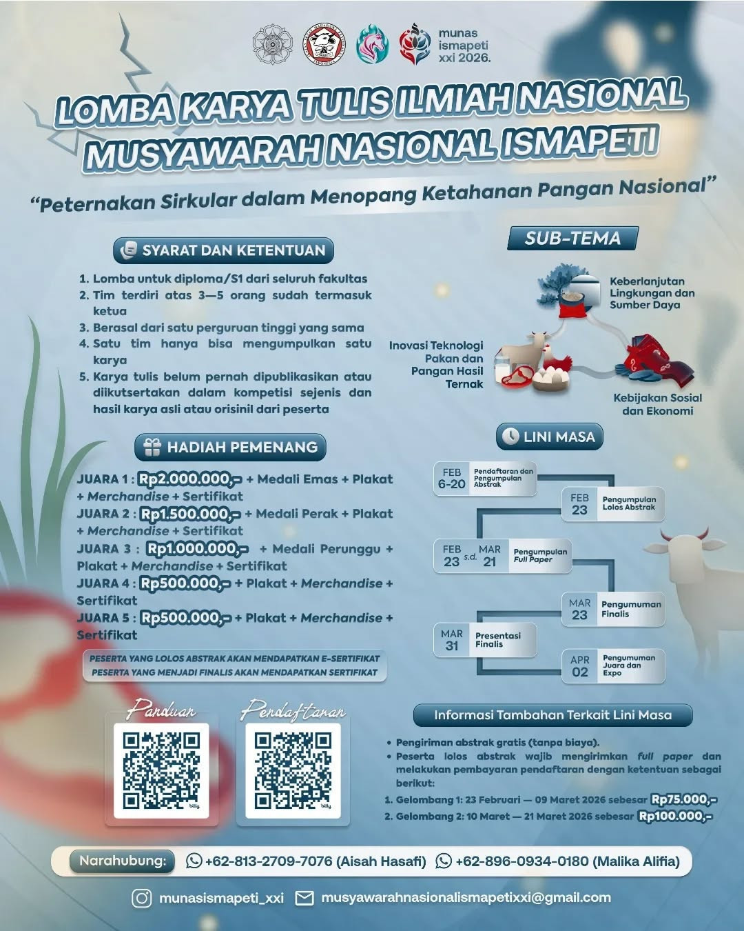 ISMAPETI XXI 2026 - Poster 2