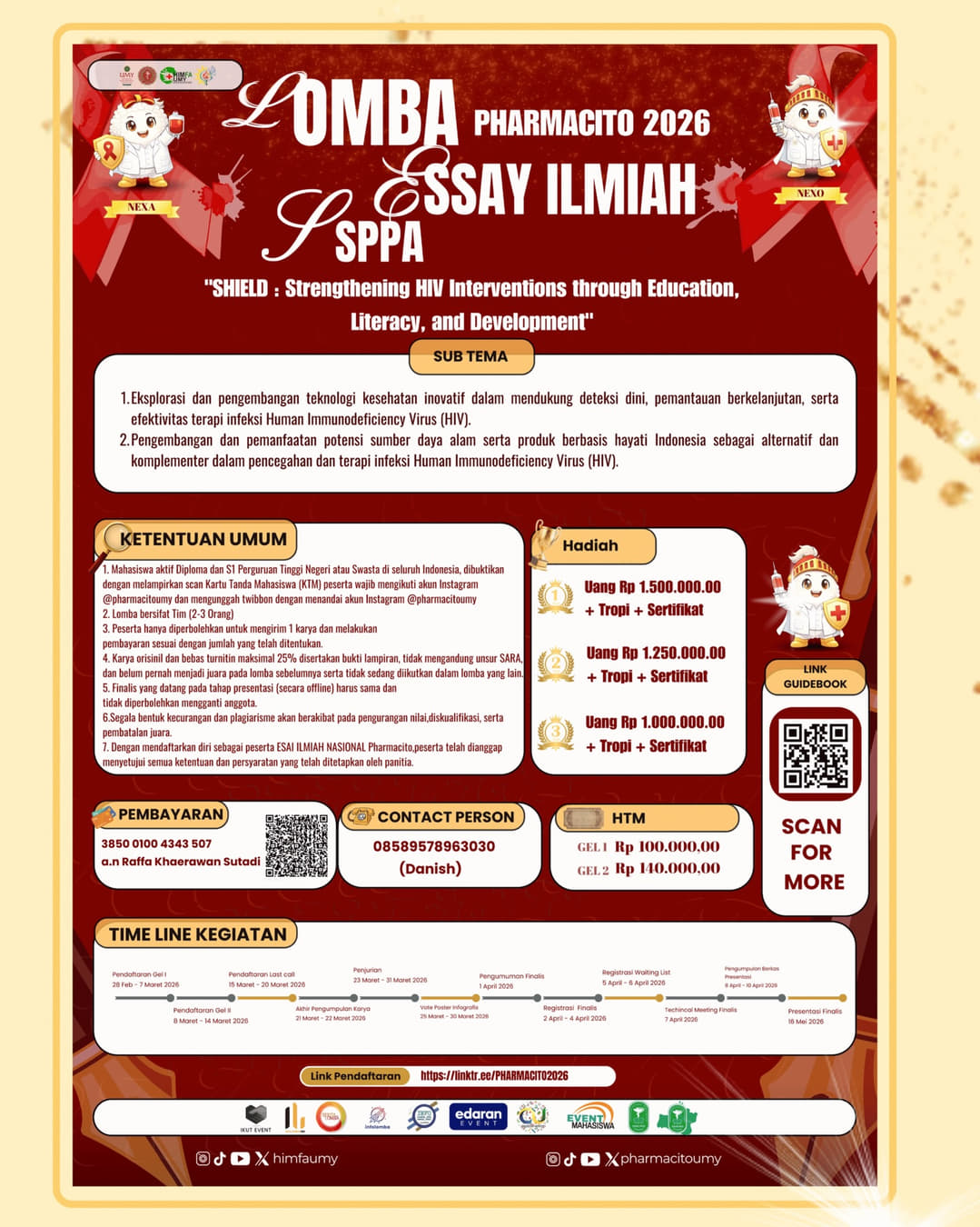 LOMBA ESSAY ILMIAH – PSPA | PHARMACITO 2026 - Poster 2
