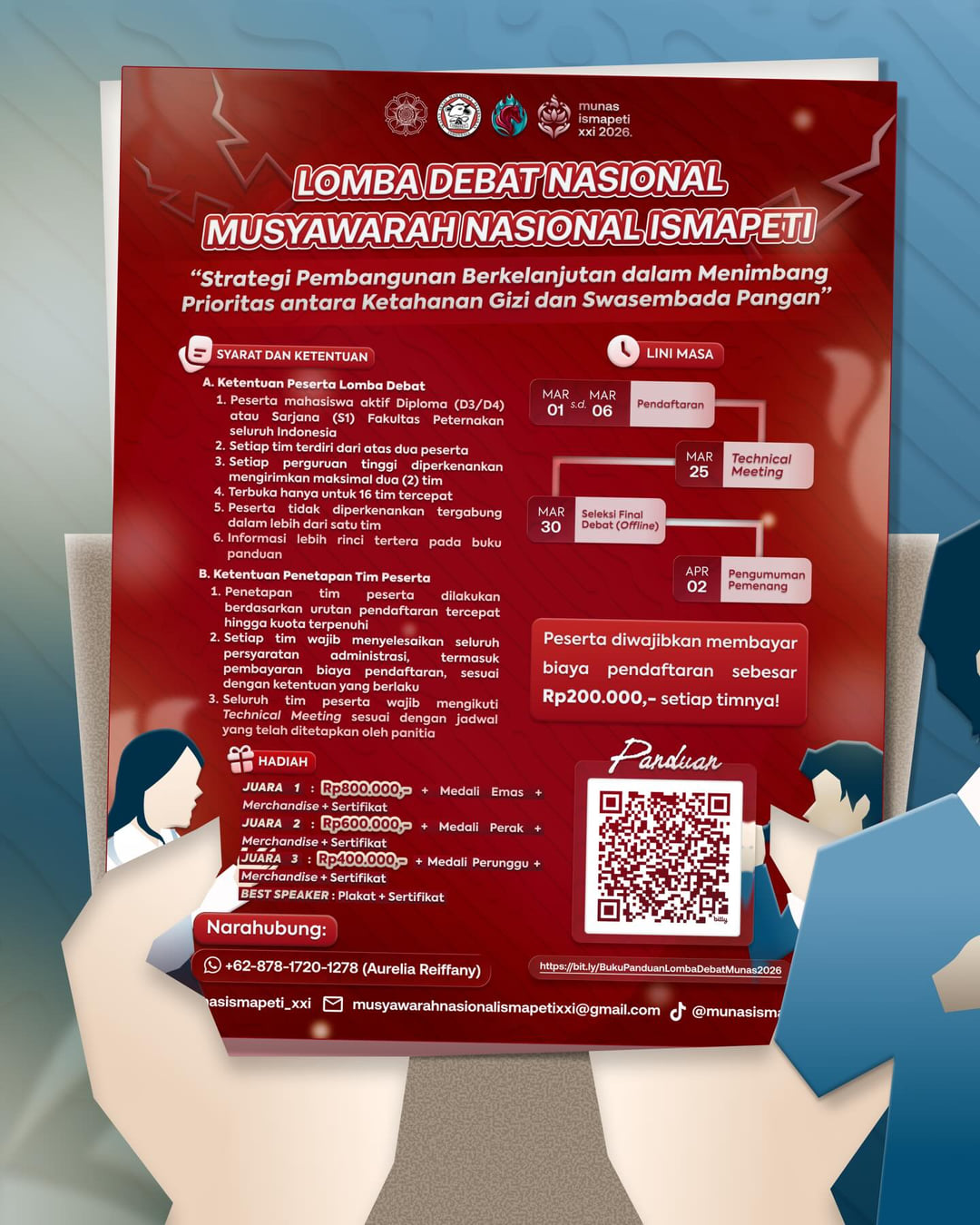 𝐋𝐎𝐌𝐁𝐀 𝐃𝐄𝐁𝐀𝐓 𝐍𝐀𝐒𝐈𝐎𝐍𝐀𝐋 𝐌𝐔𝐒𝐘𝐀𝐖𝐀𝐑𝐀𝐇 𝐍𝐀𝐒𝐈𝐎𝐍𝐀𝐋 𝐈𝐒𝐌𝐀𝐏𝐄𝐓𝐈 𝐗𝐗𝐈 𝟐𝟎𝟐𝟔 - Poster 2