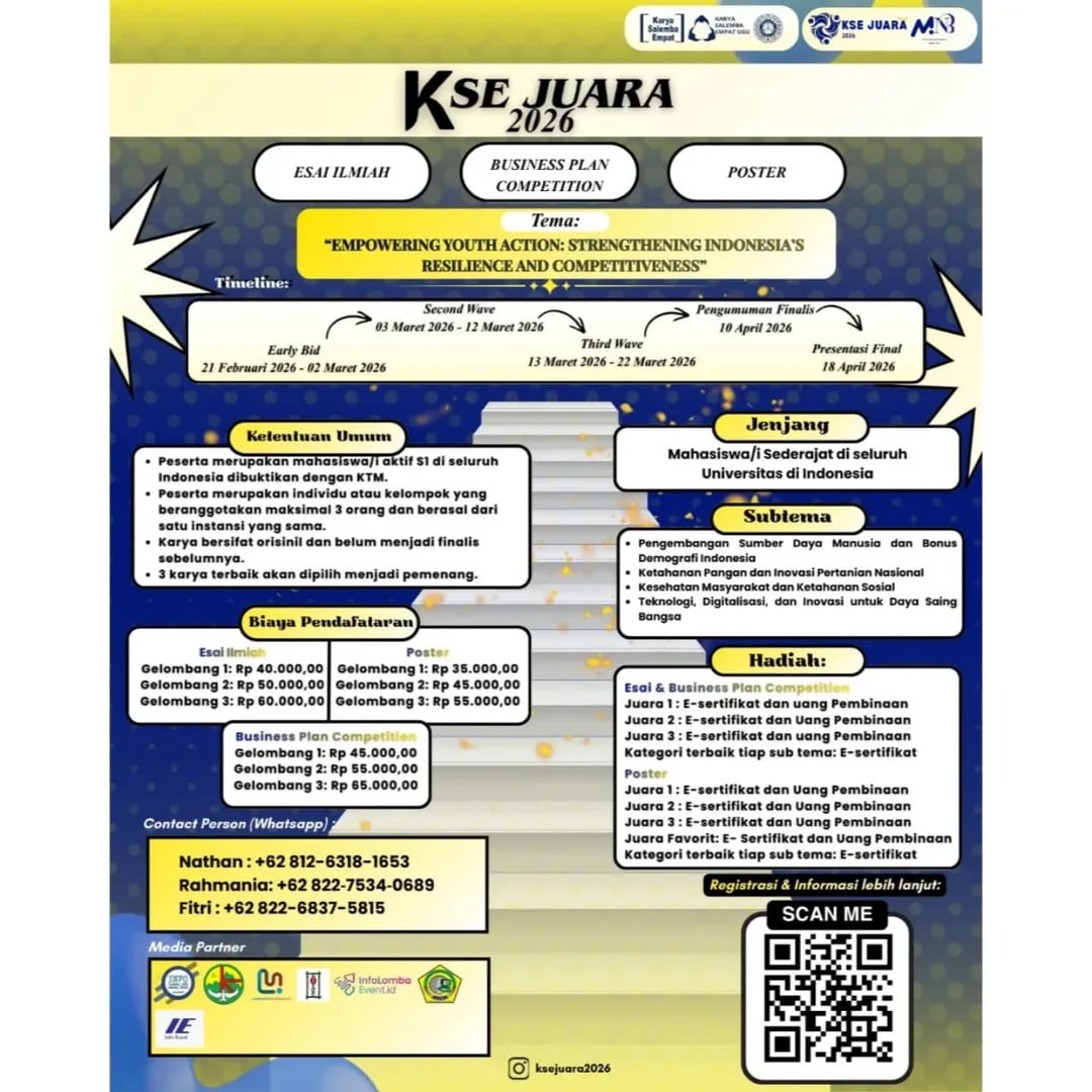 KSE JUARA 2026 - Poster 2