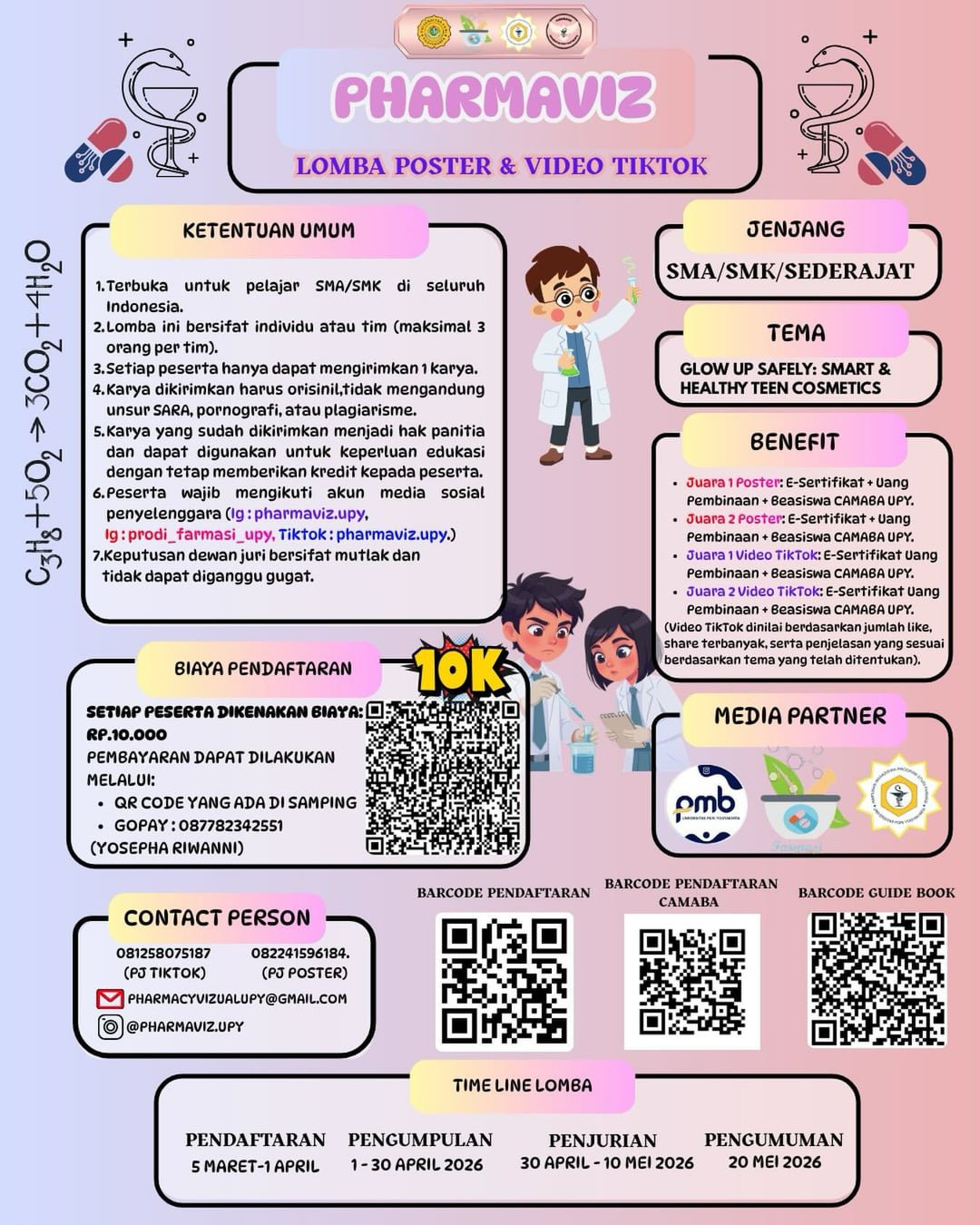 LOMBA POSTER & VIDEO TIKTOK PHARMAVIZ - Poster 2