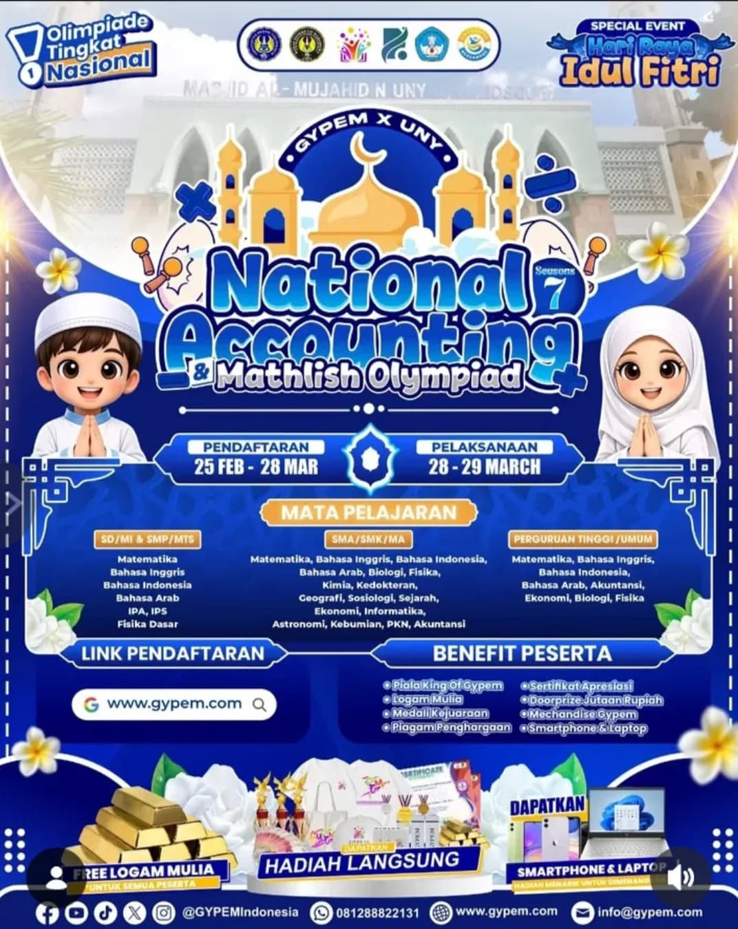 National Accounting mathlish olympiad - Poster 2