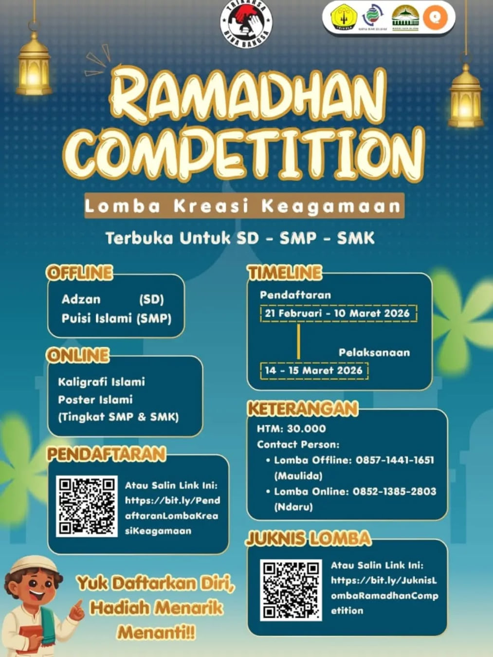 Ramadhan Competition: Lomba Kreasi Keagamaan - Poster 2