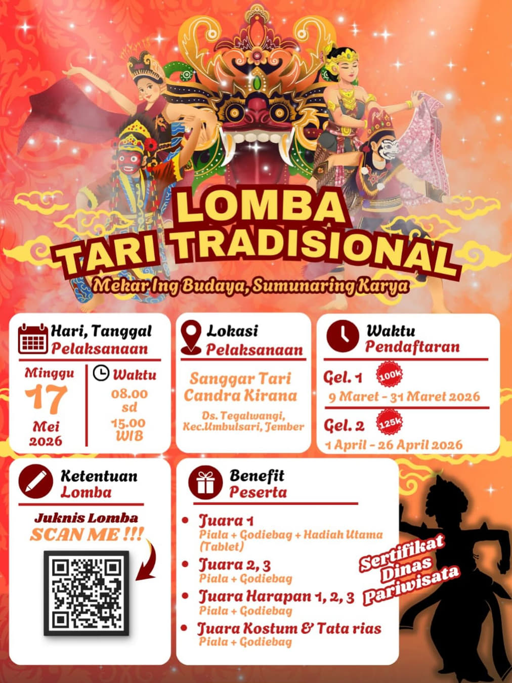 LOMBA TARI TRADISIONAL 2026 - Poster 2