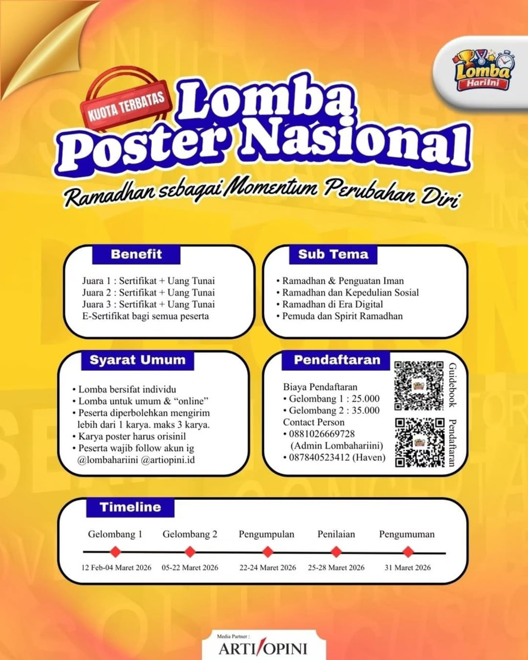 Lomba Poster Nasional - Poster 2
