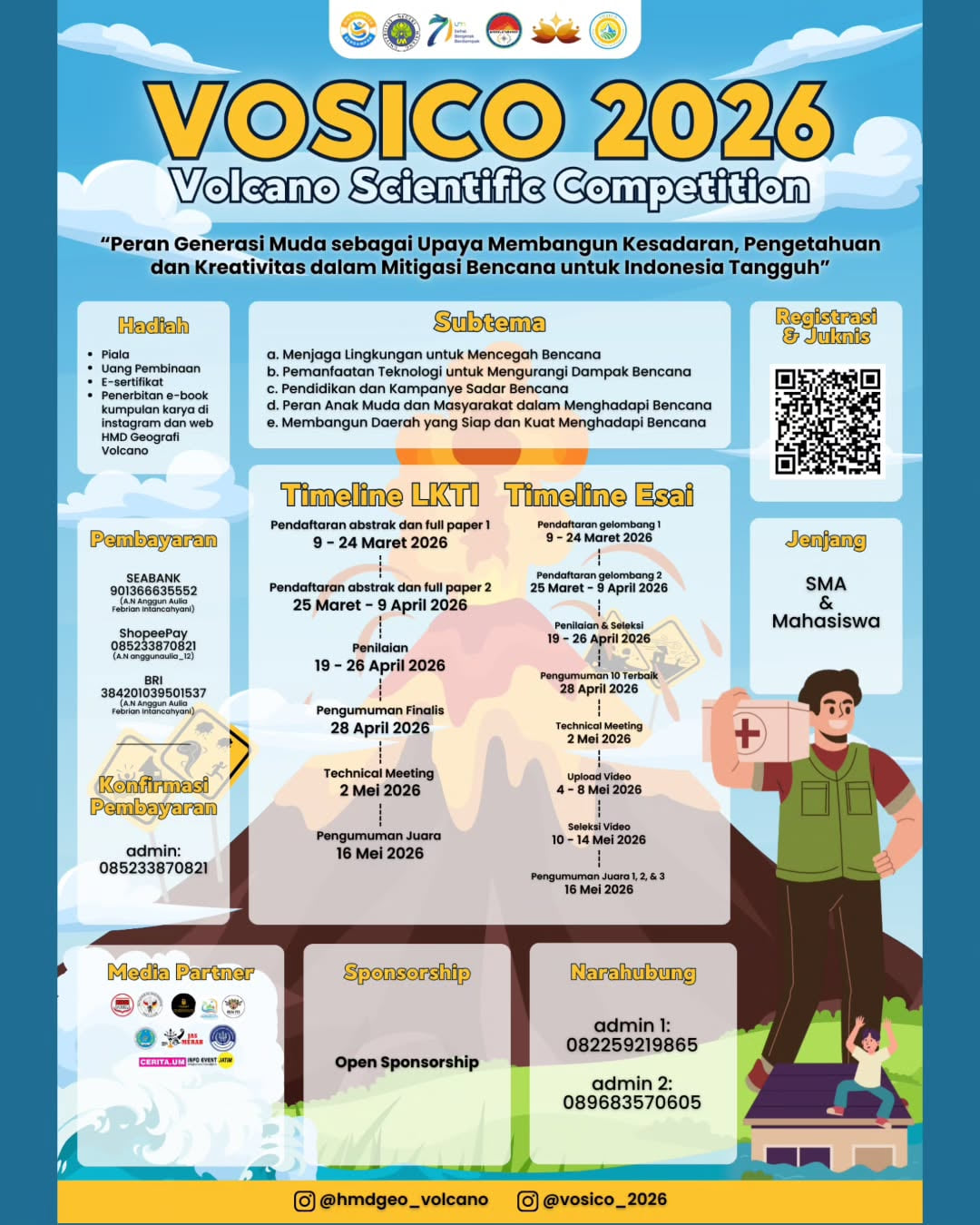 Volcano Scientific Competition (VOSICO) 2026 - Poster 2