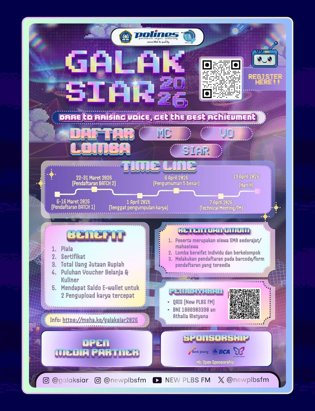 GALAKSIAR 2026 - Poster 2