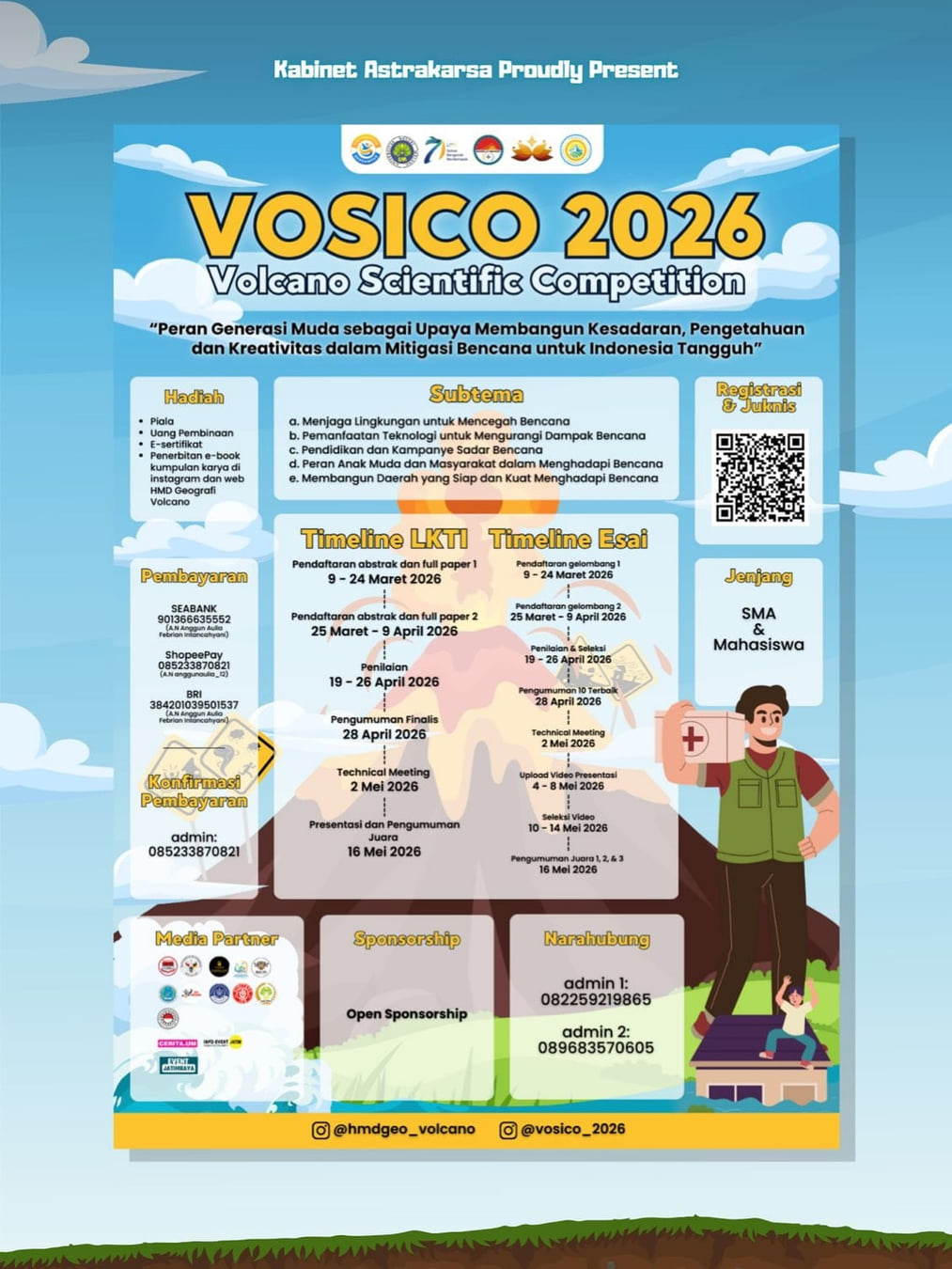 Volcano Scientific Competition (VOSICO) 2026 - Poster 2