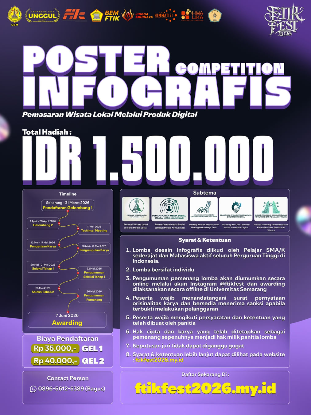 FTIK FEST 2026 - Poster 2