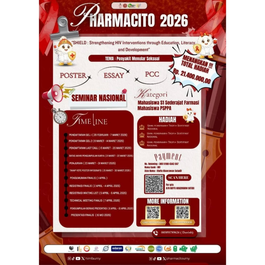 PHARMACITO 2026 - Poster 2