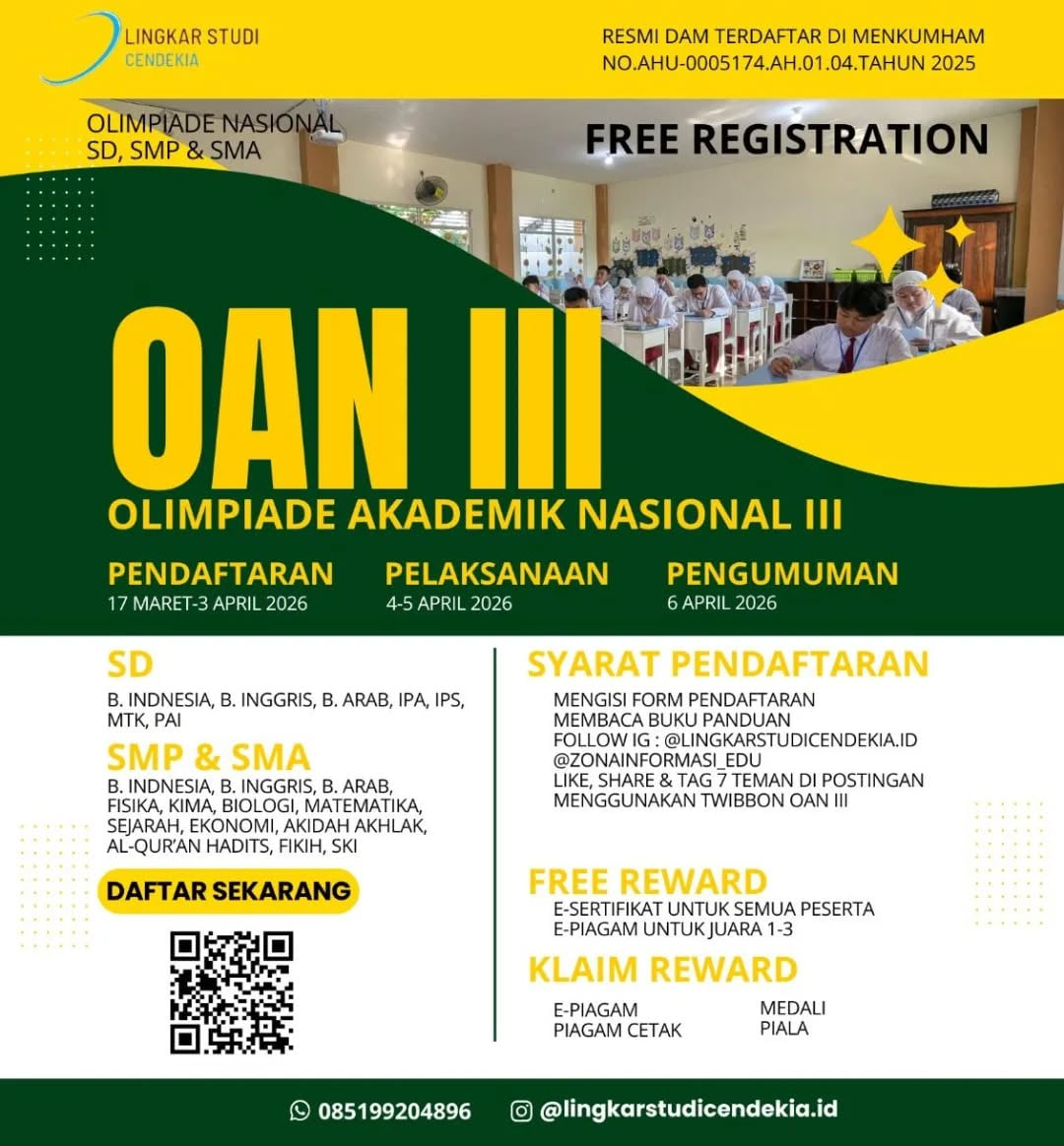 LINGKAR STUDI CENDEKIA - Poster 2