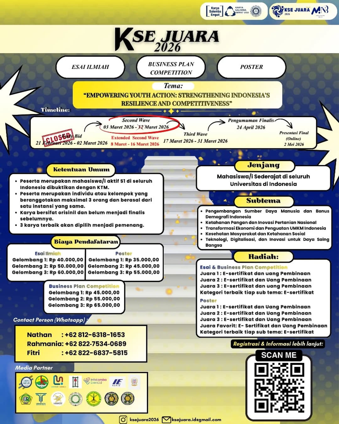 KSE JUARA 2026 - Poster 2