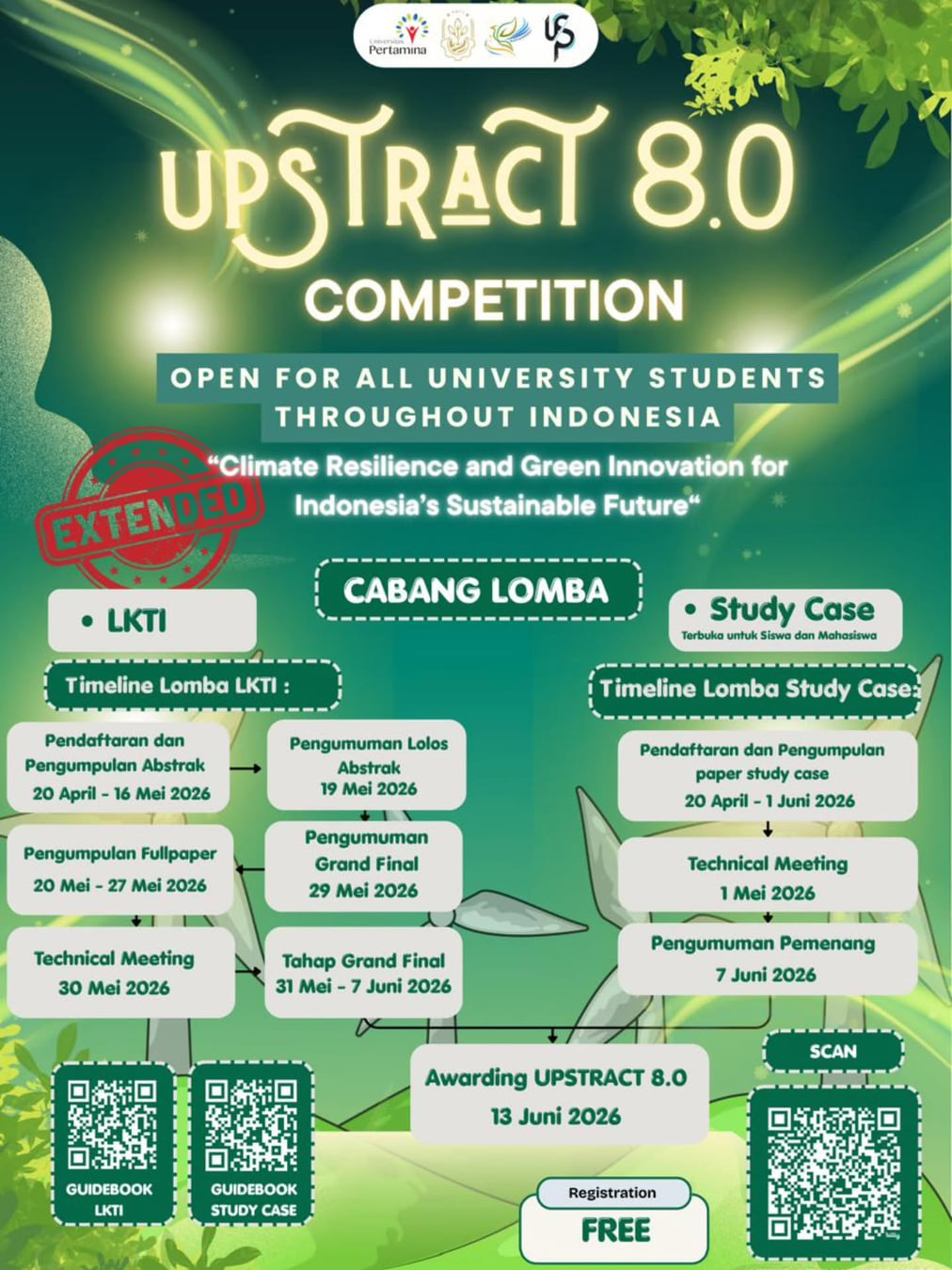 UPSTRACT 8.0 COMPETITION - Poster 2