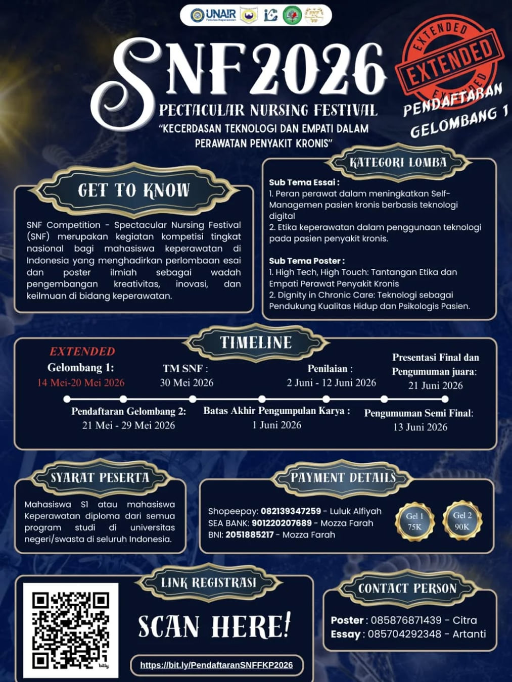 Spectacular Nursing Festival (SNF) 2026 - Poster 2