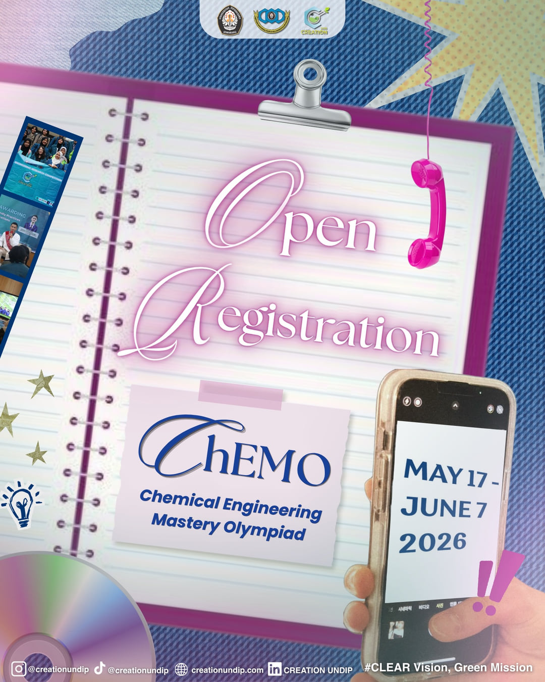 Chemical Engineering Mastery Olympiad (ChEMO) 2026 - Poster 2