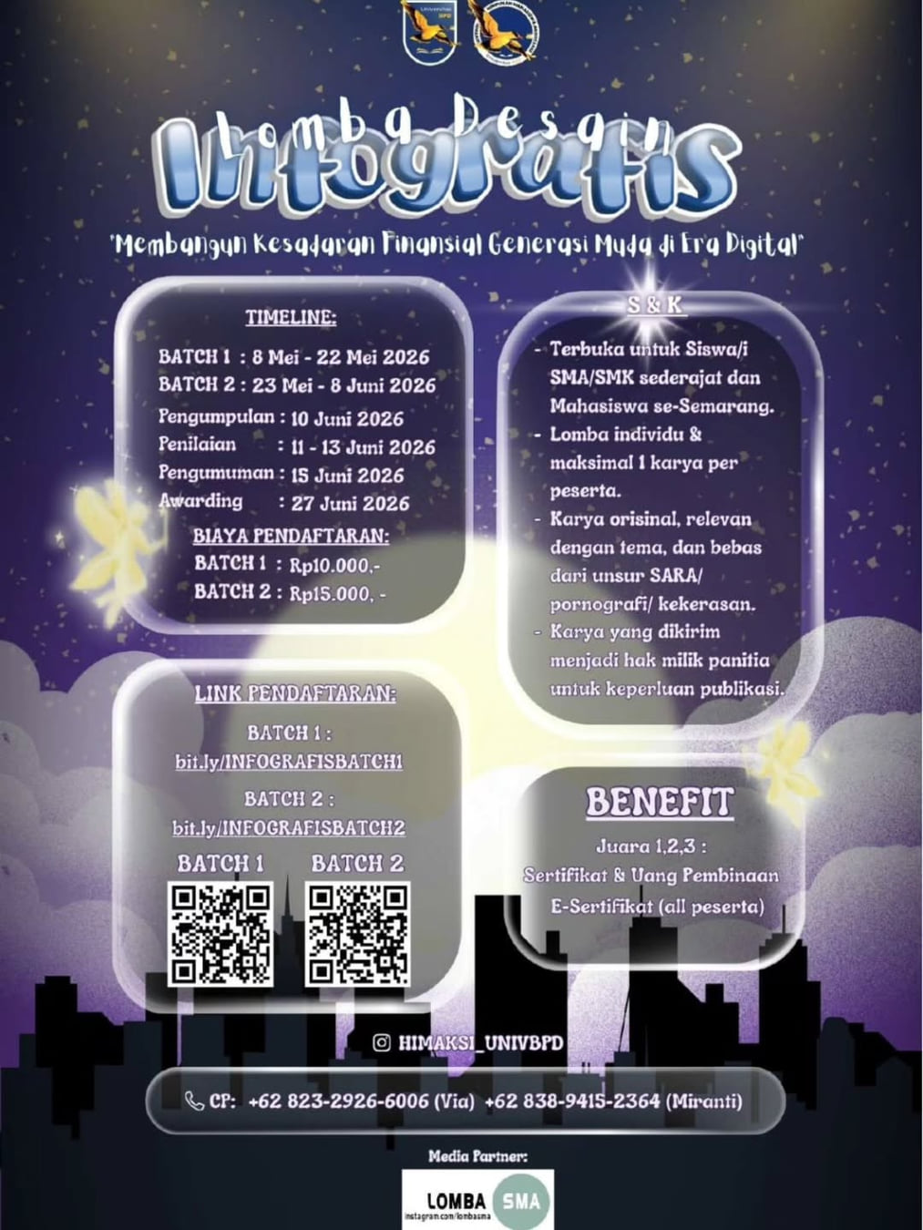 LOMBA DESAIN INFOGRAFIS 2026 - Poster 2