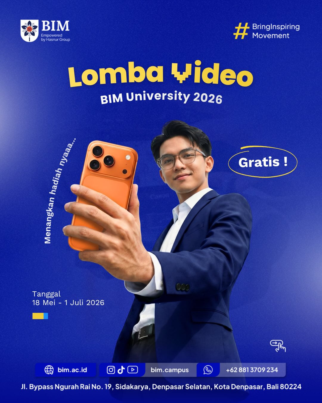 Lomba Video BIM University 2026 - Poster 2