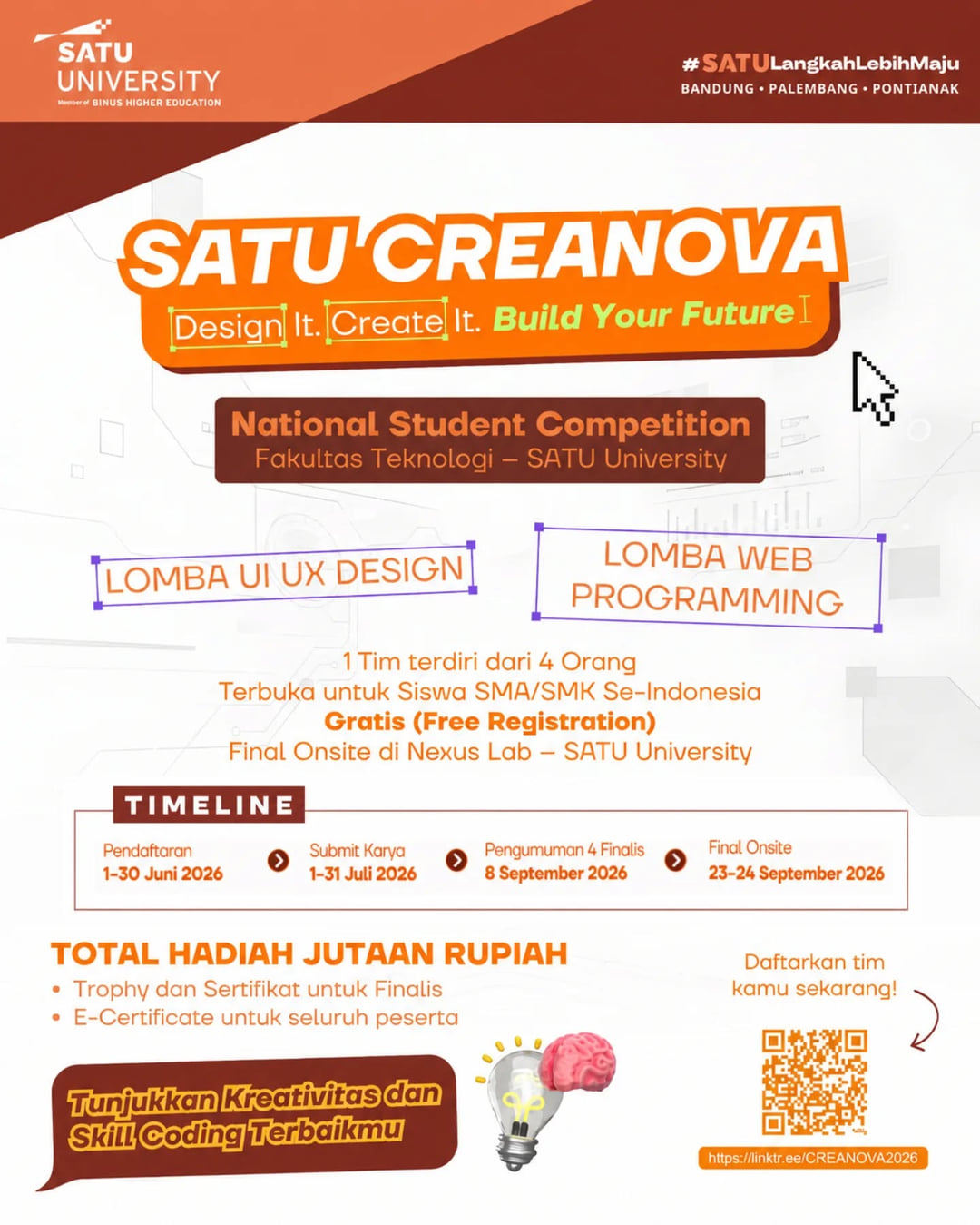SATU CREANOVA 2026 - Poster 2