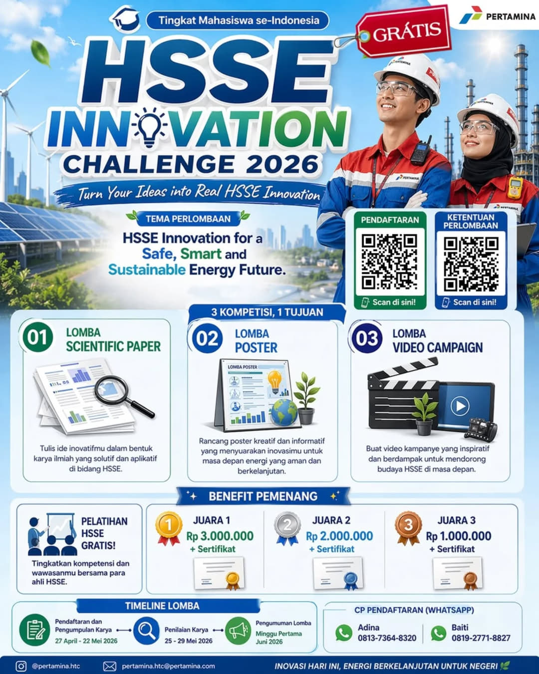 HSSE Innovation Challenge 2026 - Poster 2