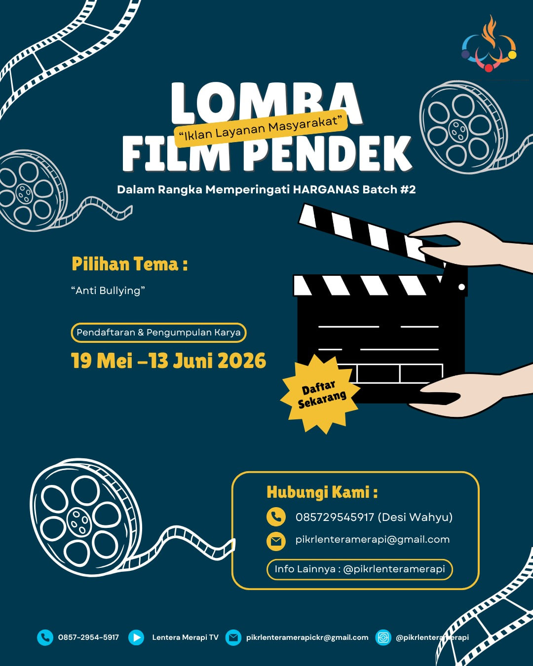 Lomba Film Pendek / Iklan Layanan Masyarakat HARGANAS Batch #2 - Poster 2