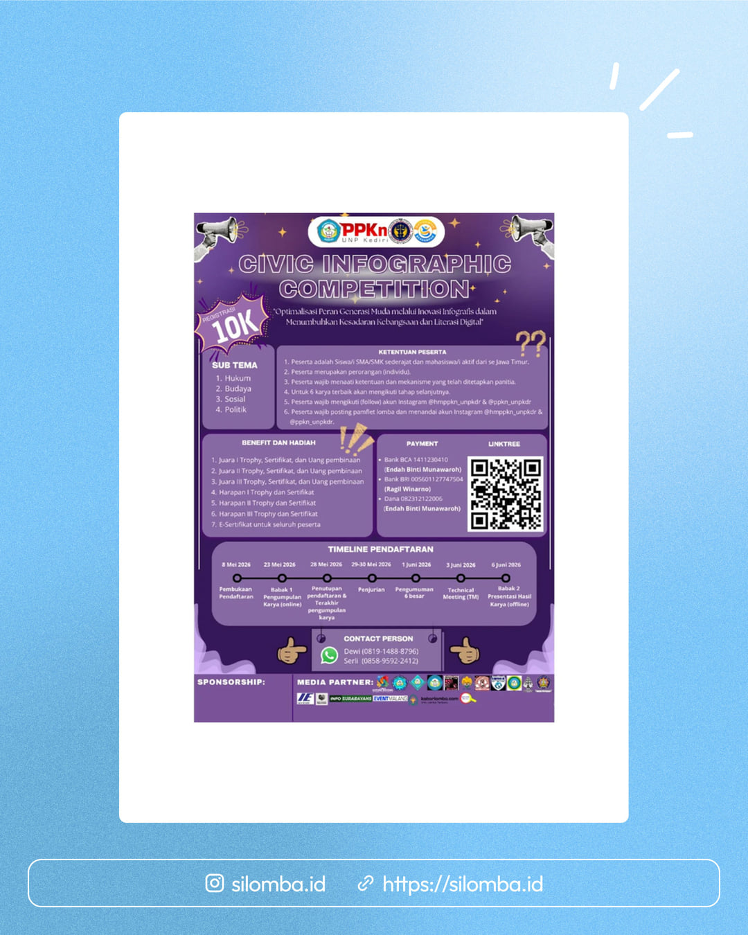 CIVIC INFOGRAPHIC COMPETITION - Poster 1