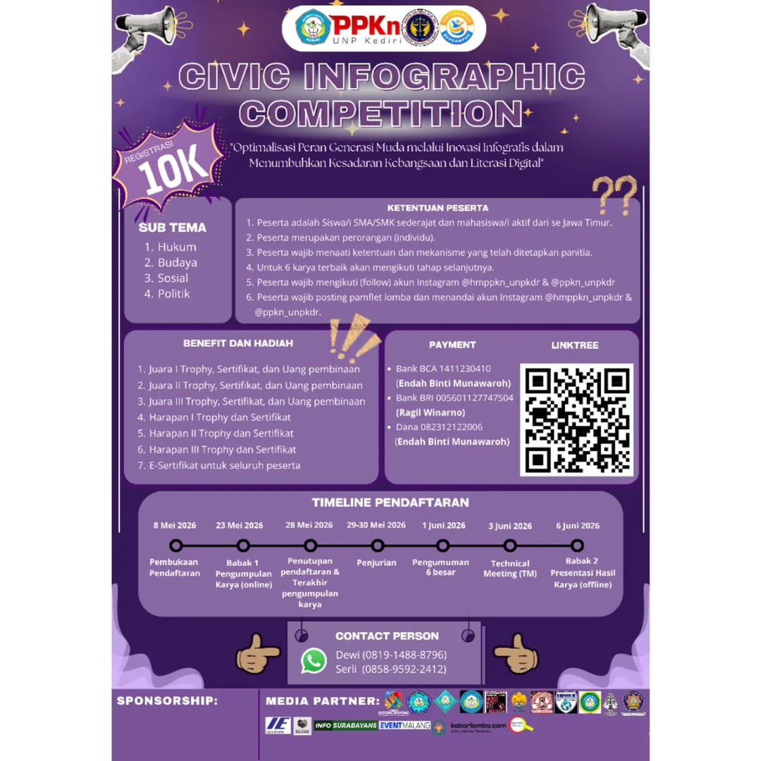 CIVIC INFOGRAPHIC COMPETITION - Poster 2