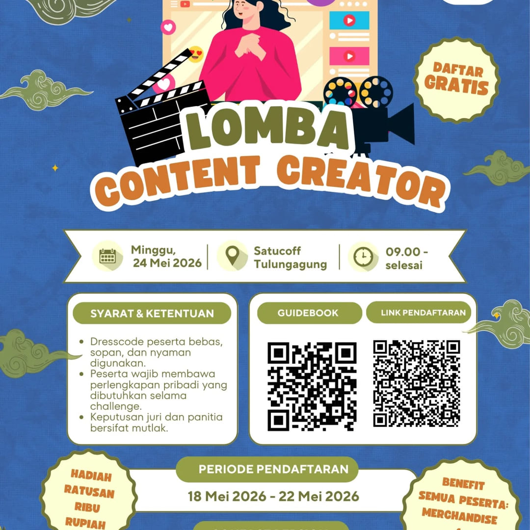 Lomba Content Creator - Poster 2