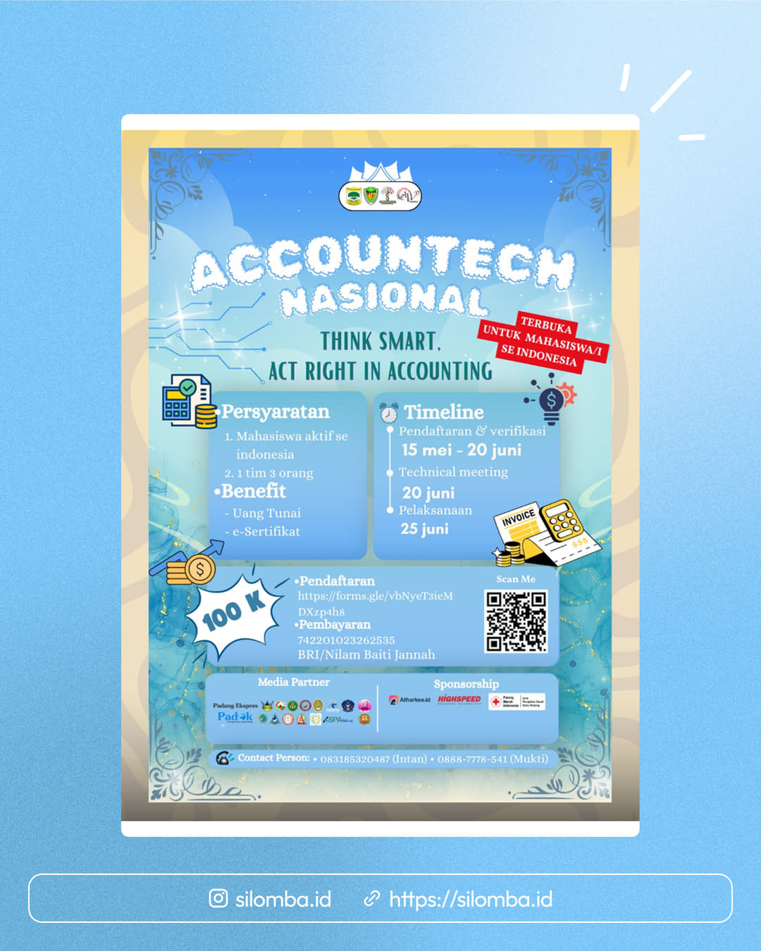 Accountech Nasional - Accounting Week 9th - Poster 1