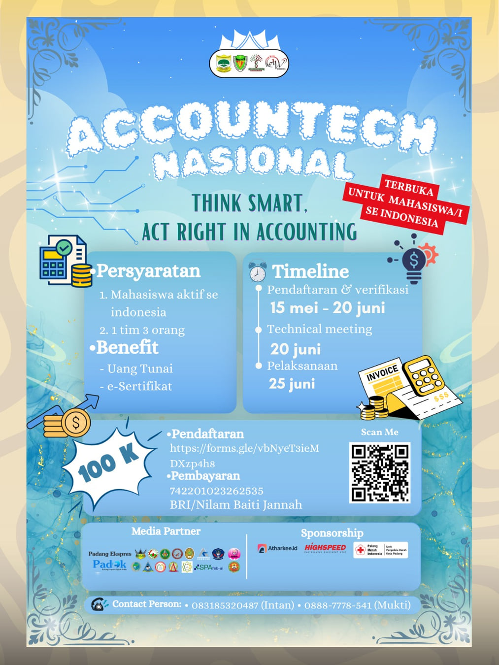Accountech Nasional - Accounting Week 9th - Poster 2