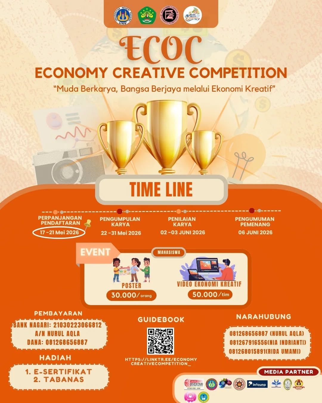 ECOC (Economy Creative Competition) 2026 - Poster 2