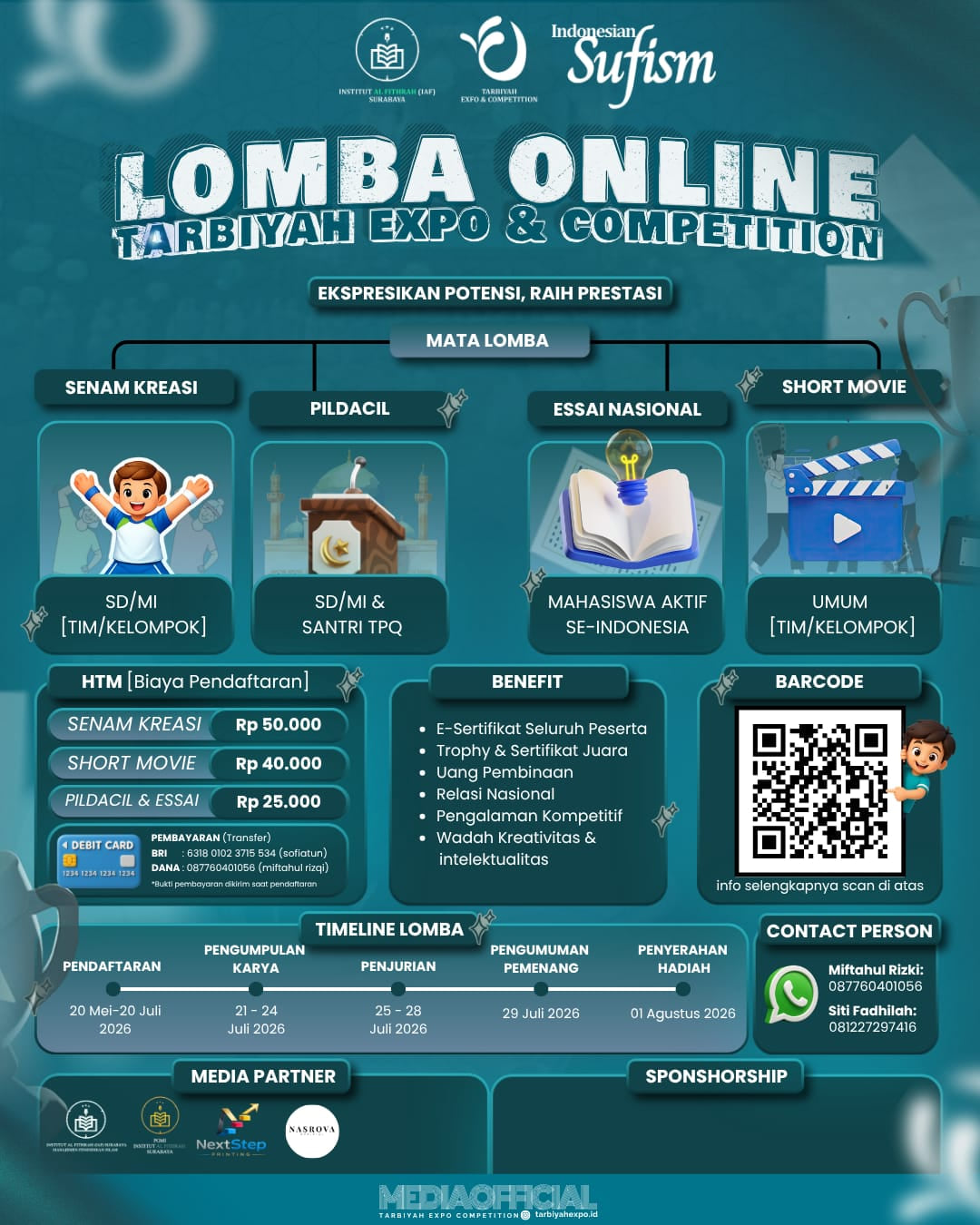 Tarbiyah Expo & Competition 2026 - Poster 2