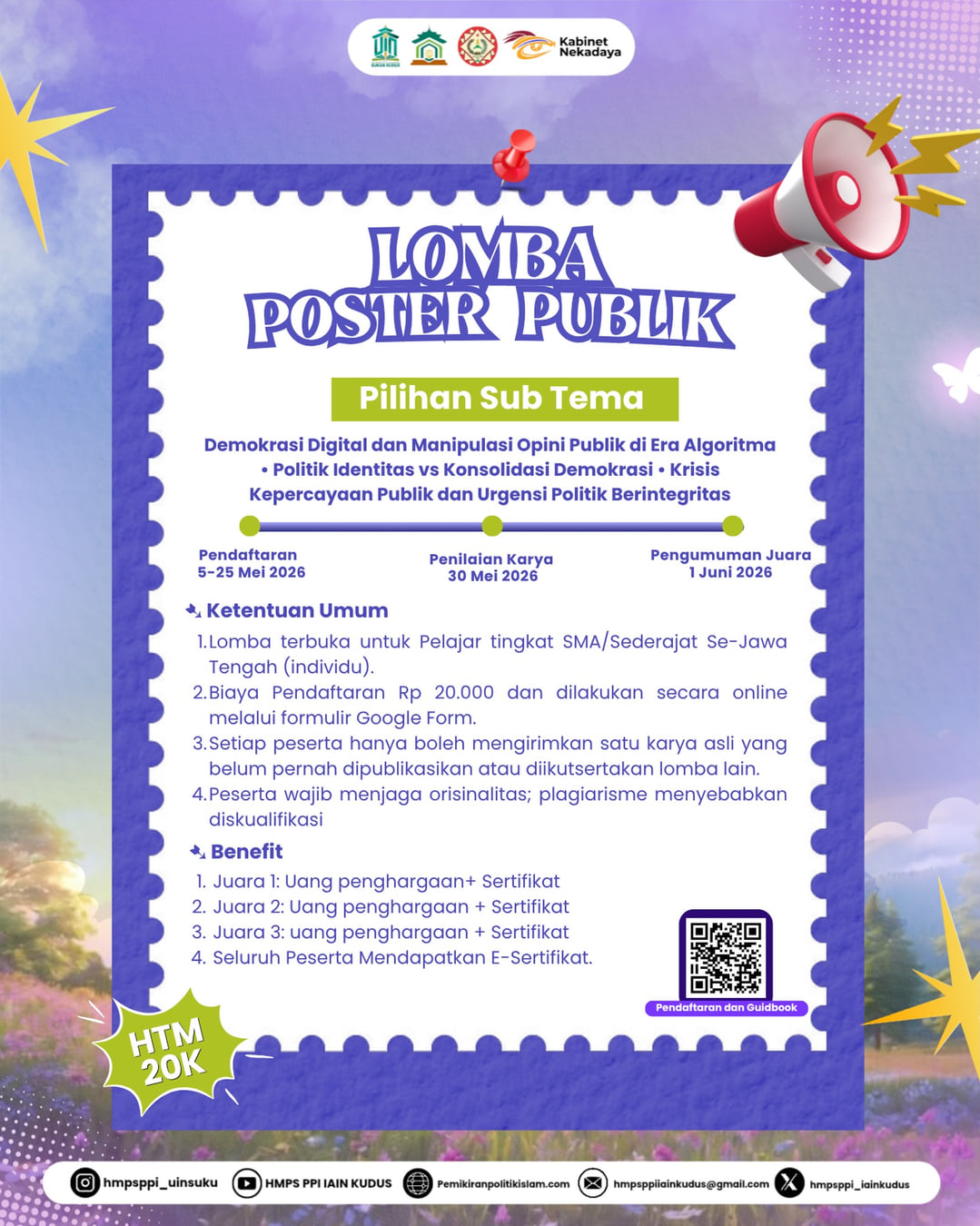 Lomba Poster Publik Expo Politik 2026 - Poster 2