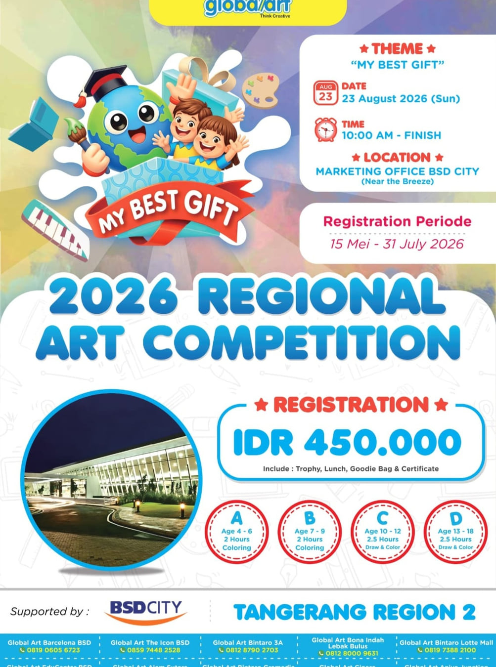 REGIONAL ART COMPETITION 2026 - Poster 2