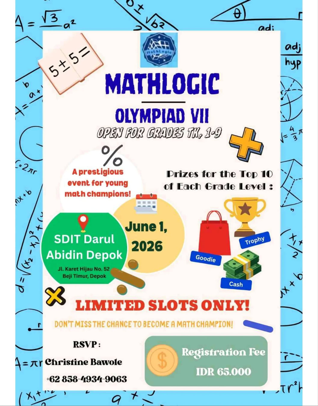 MATHLOGIC OLYMPIAD VII - Poster 2