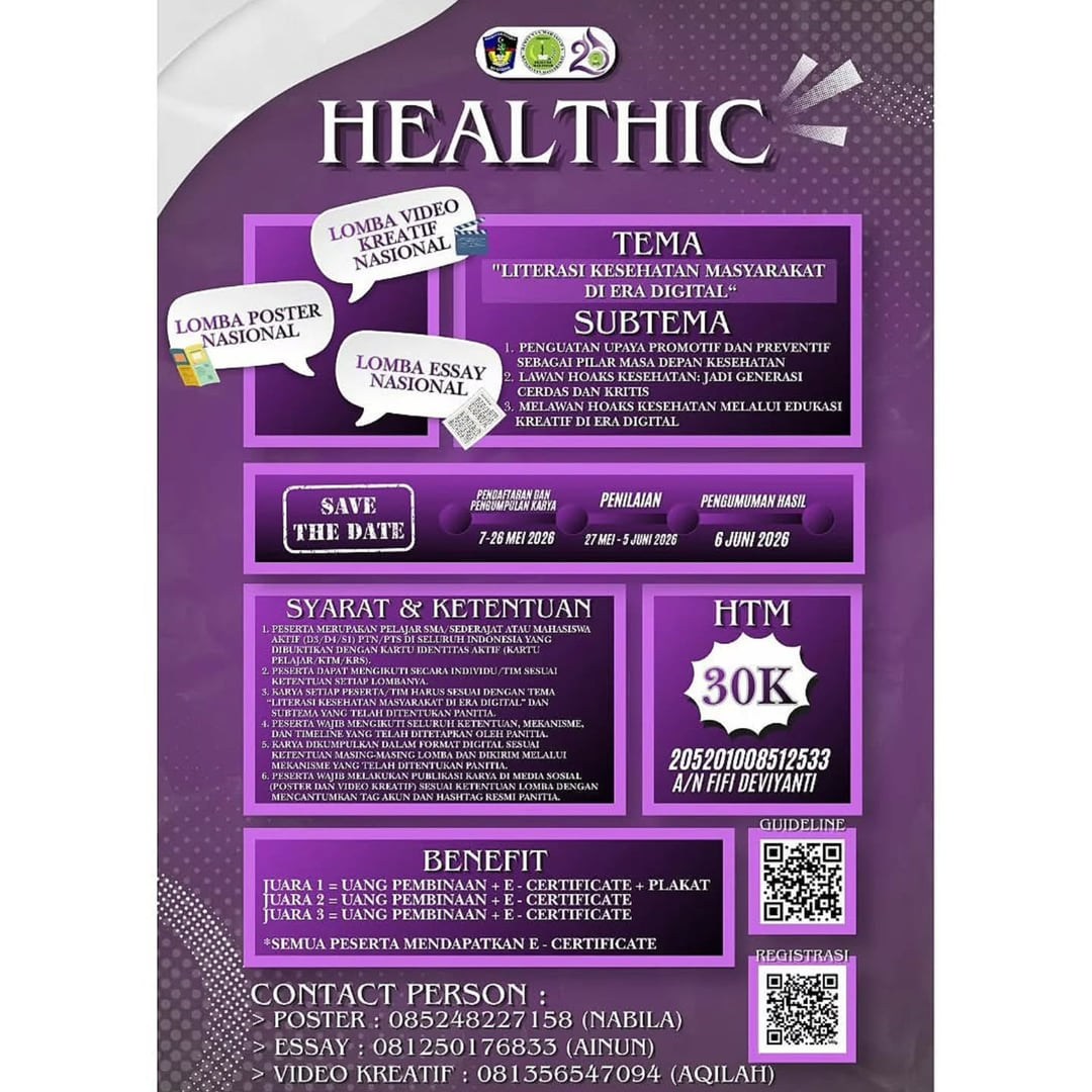 HEALHTHIC: Public Health Action for Better Generation - Poster 2